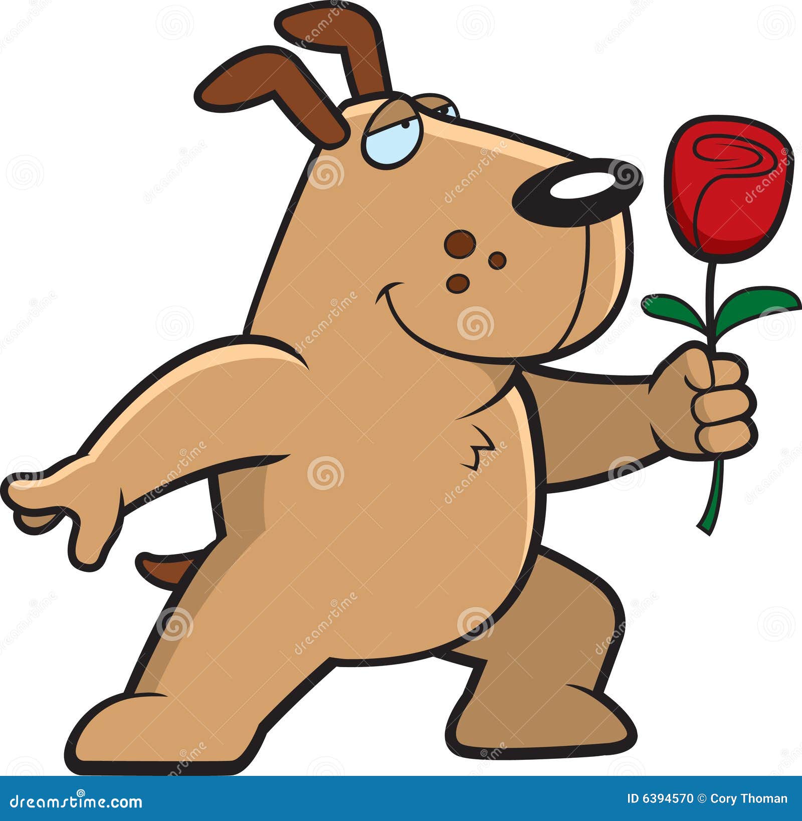 Dog Flower Stock Photo Image 6394570