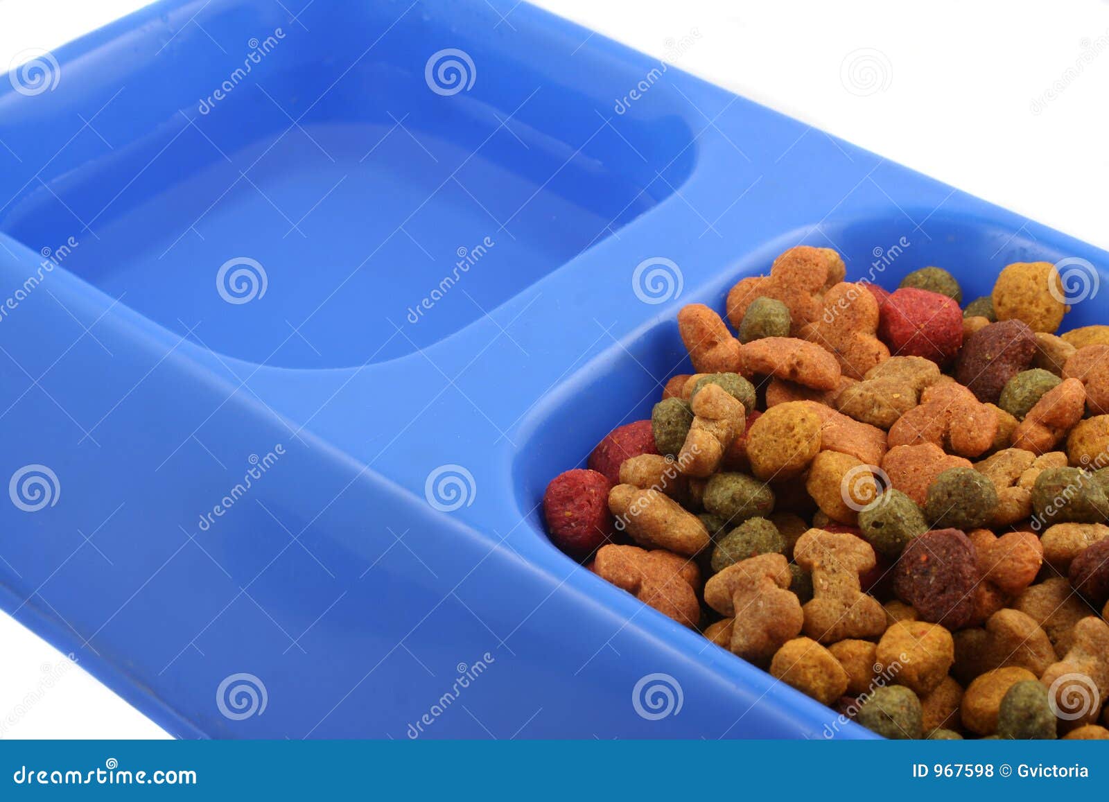 Dog food stock photo. Image of chew, biscuit, dish, bites 967598