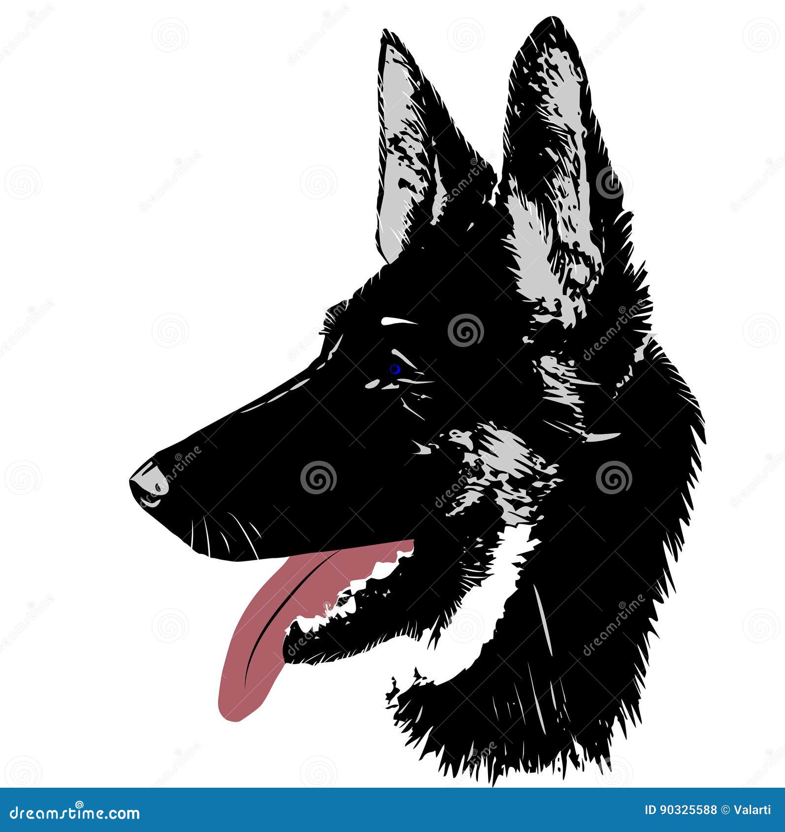 german shepherd icon