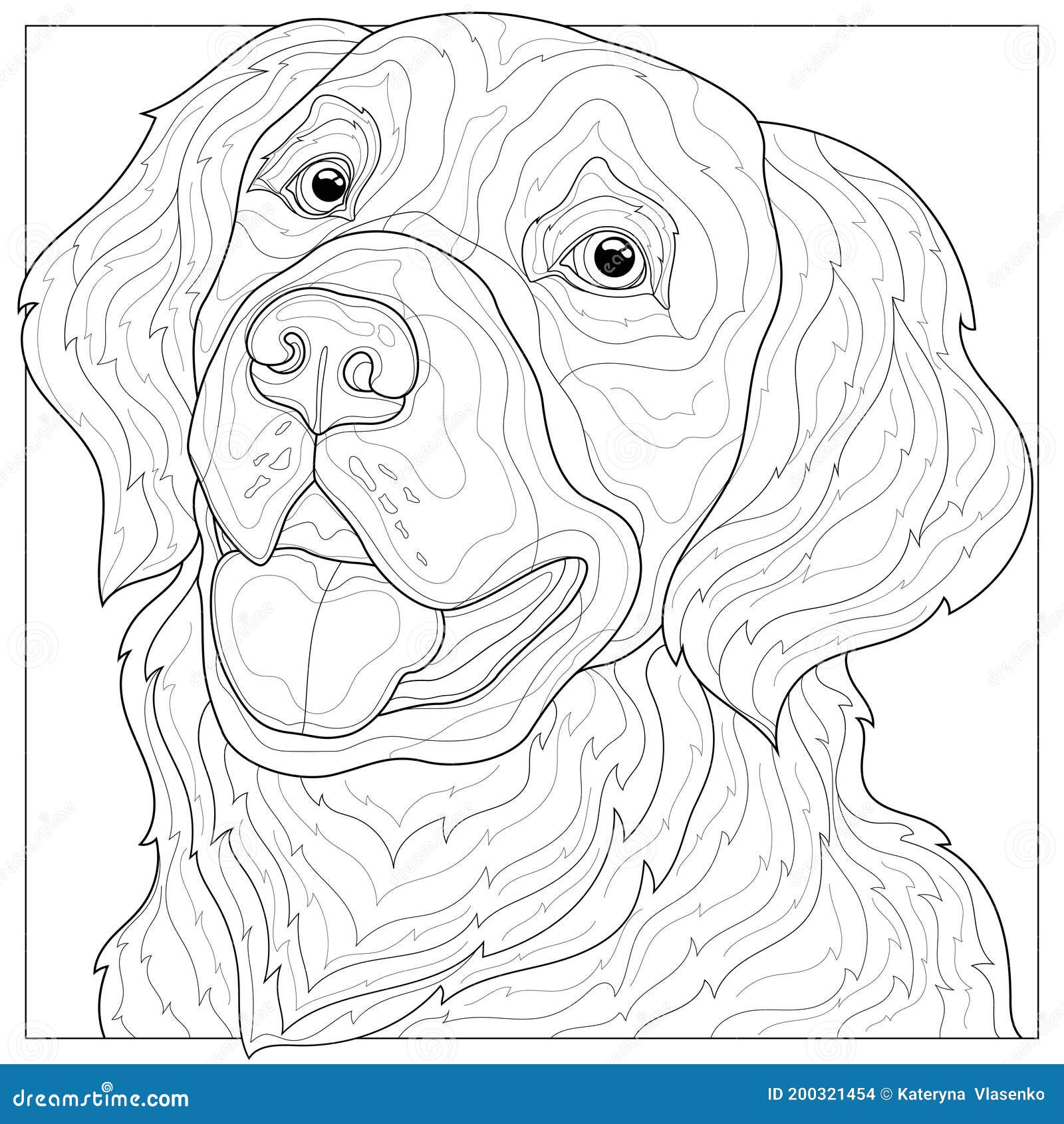Golden Retriever Colouring Pages : Golden Retriever Coloring Pages Best