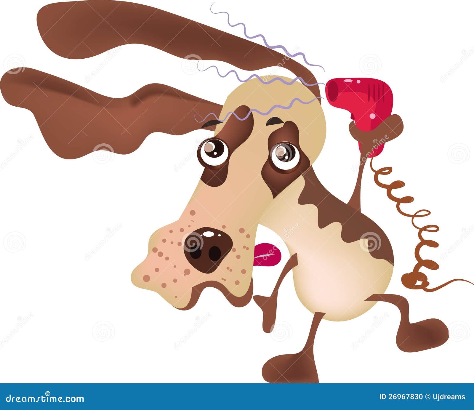 Dog grooming stock illustration. Illustration of grooming - 26967830