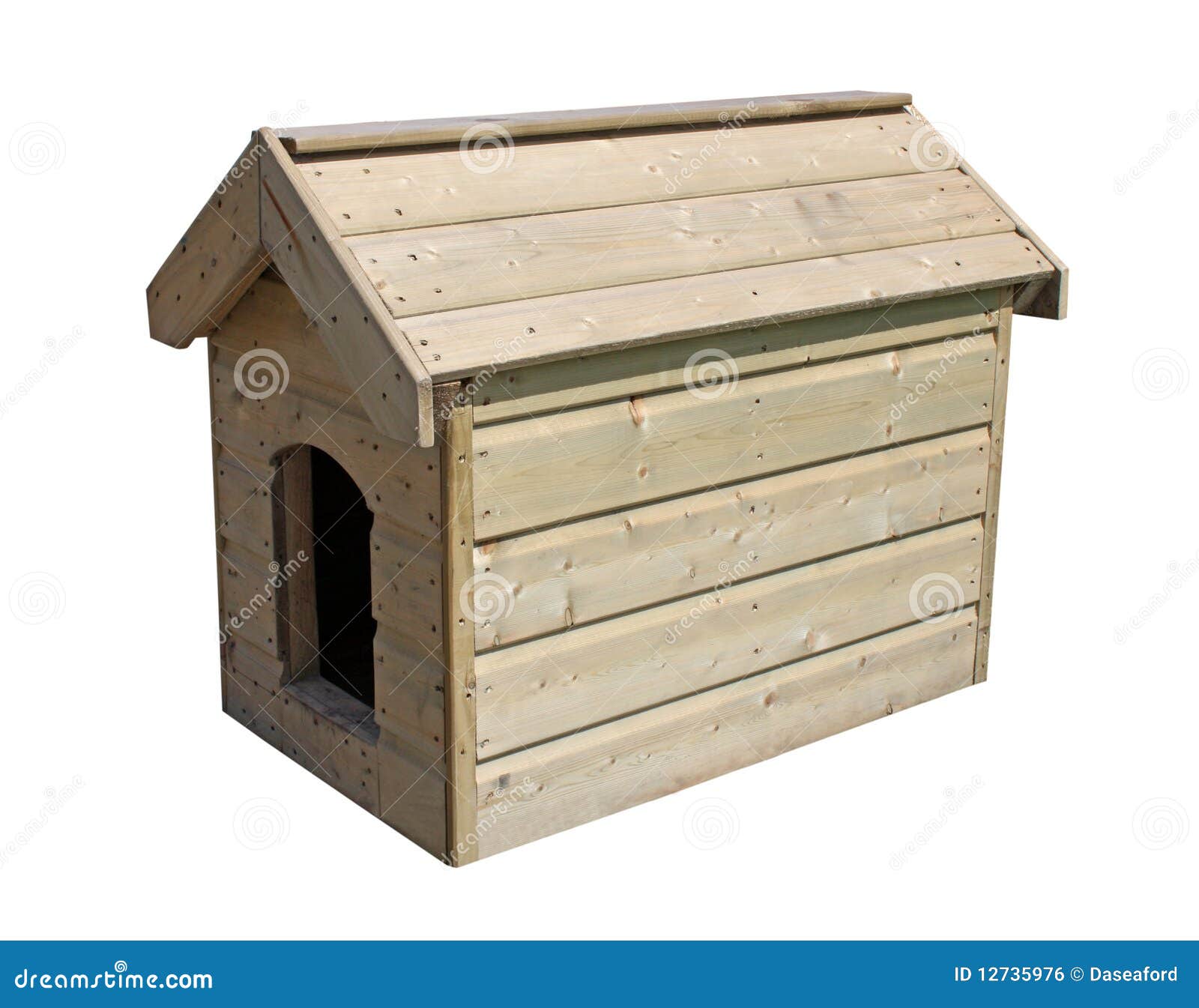 Dog Kennel stock photo. Image of home, timber, wood, animal 12735976