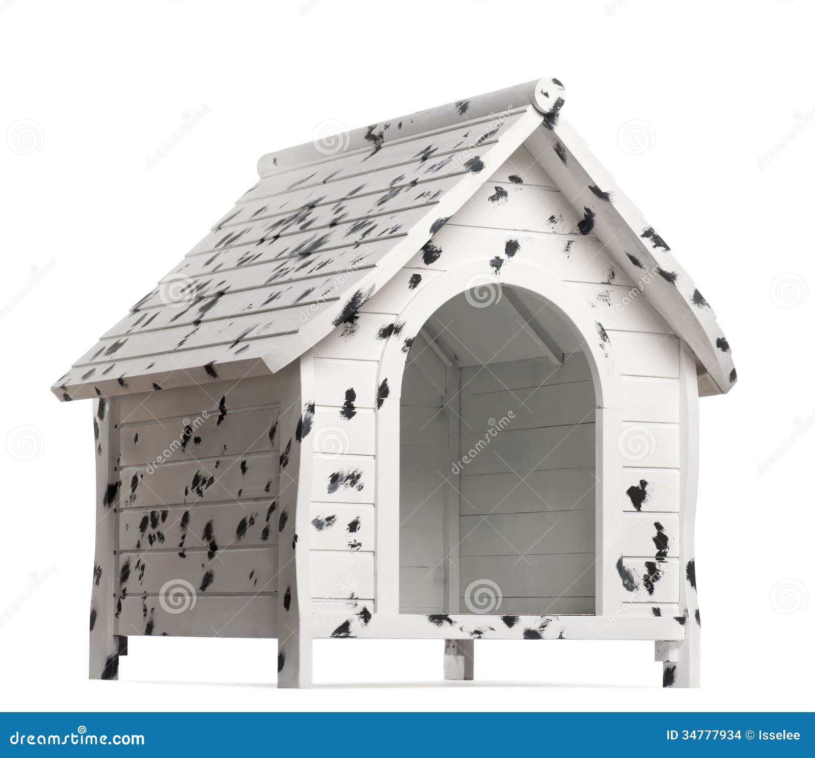 Dog kennel, isolated stock photo. Image of spotted, people 34777934