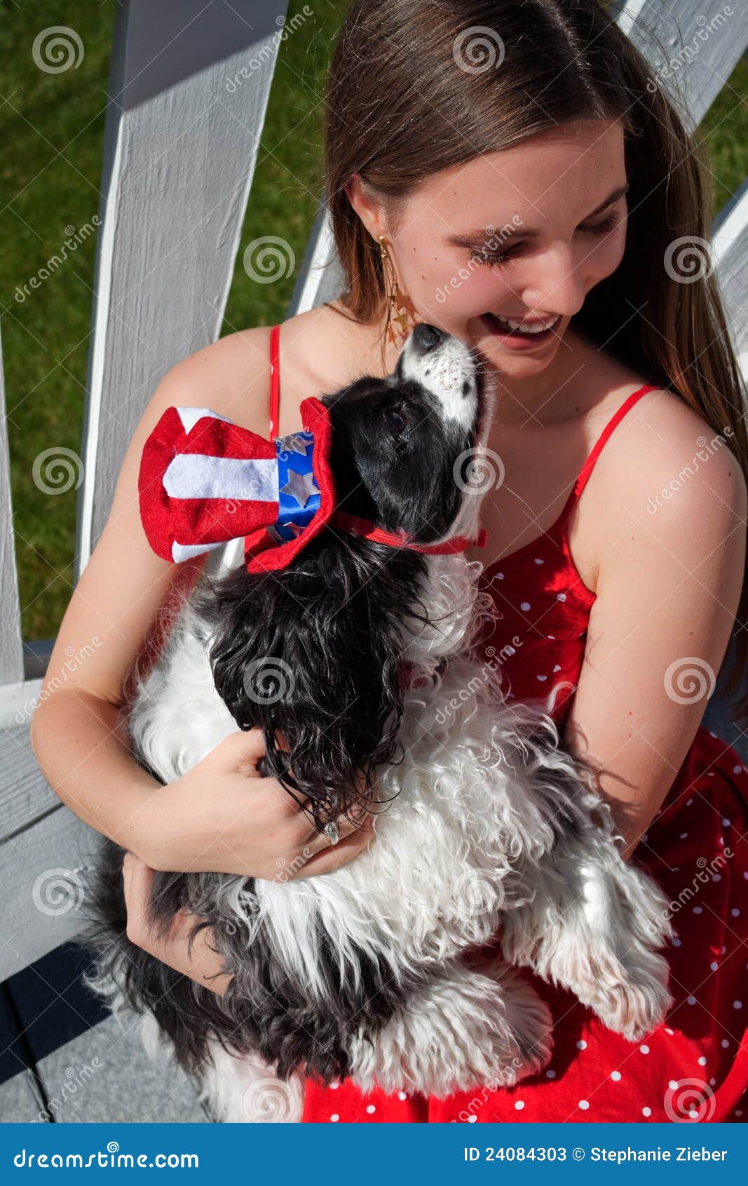 Dog Kisses stock image. Image of cute, canine, cavalier 24084303