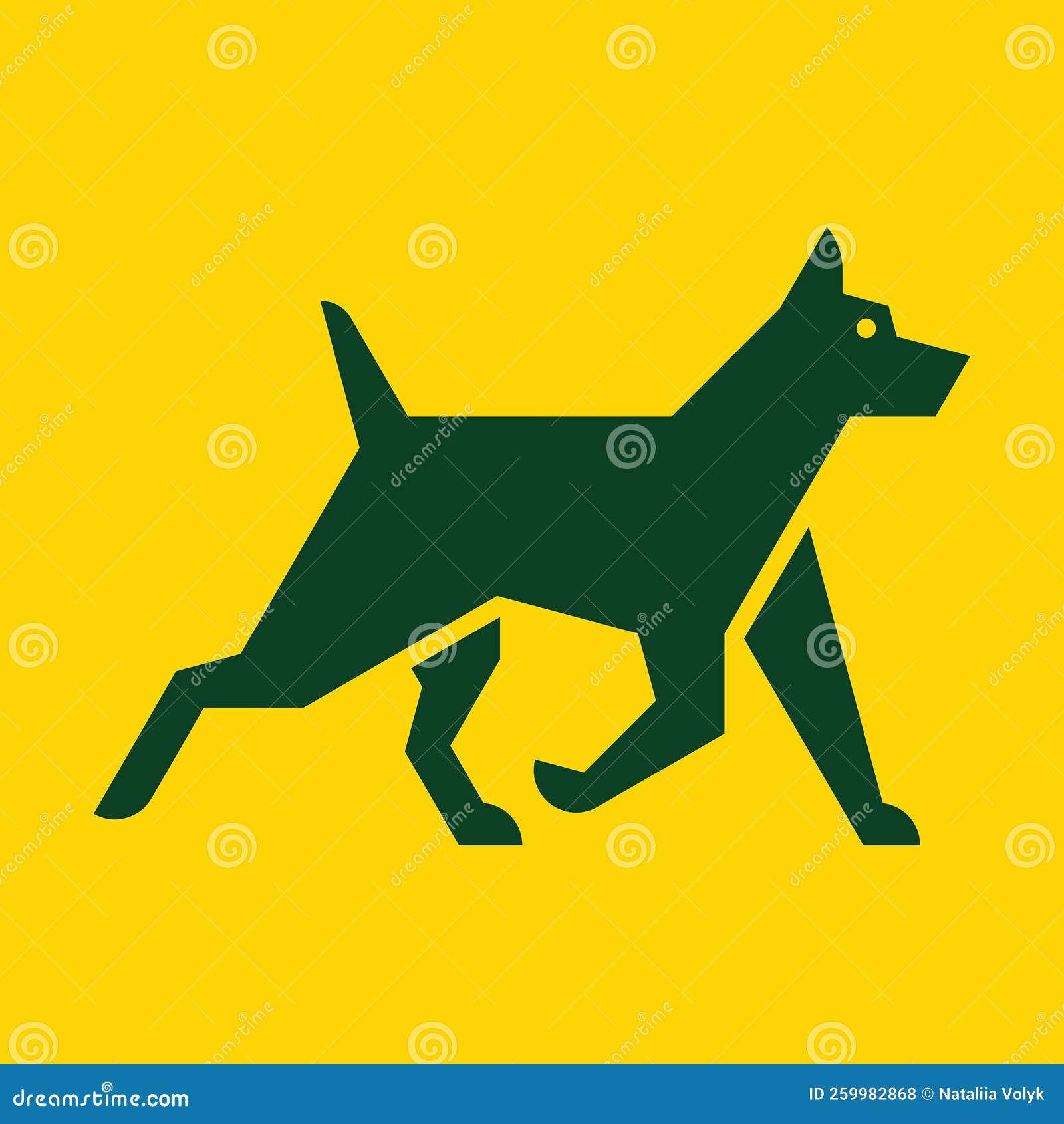 Dog Logo stock illustration. Illustration of business 259982868