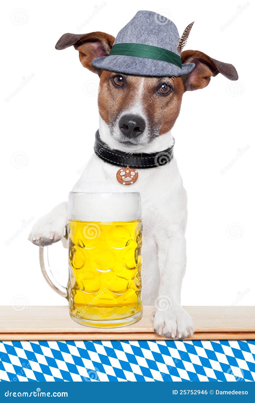 Dog oktoberfest stock photo. Image of costume, celebration 25752946