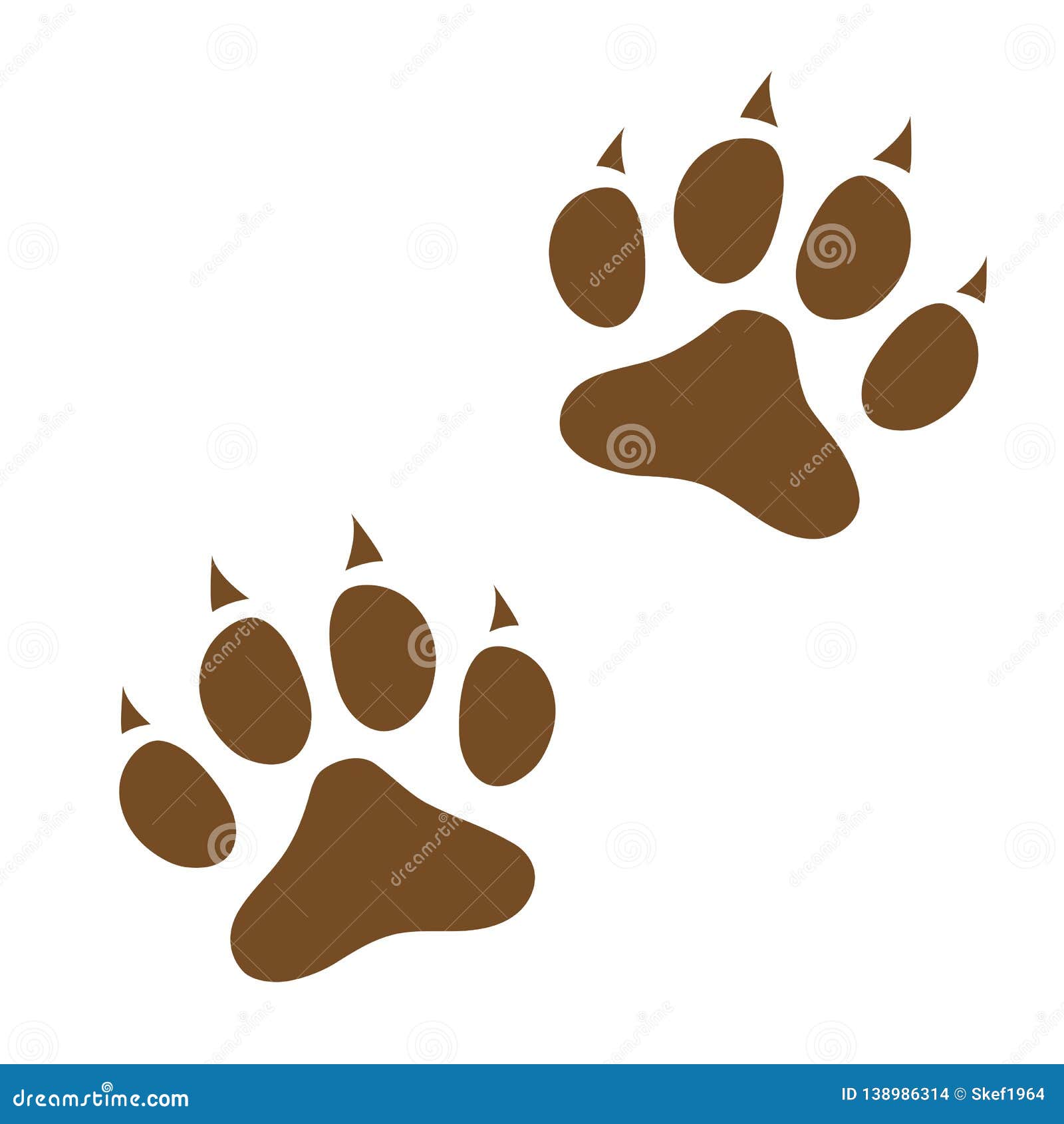 Dog Paw Prints Icon Logo Symbol. Stock Vector - Illustration of canine, paws: 138986314 Dog Paw Prints Icon Logo Symbol. Stock Vector - Illustration of canine, paws: 138986314