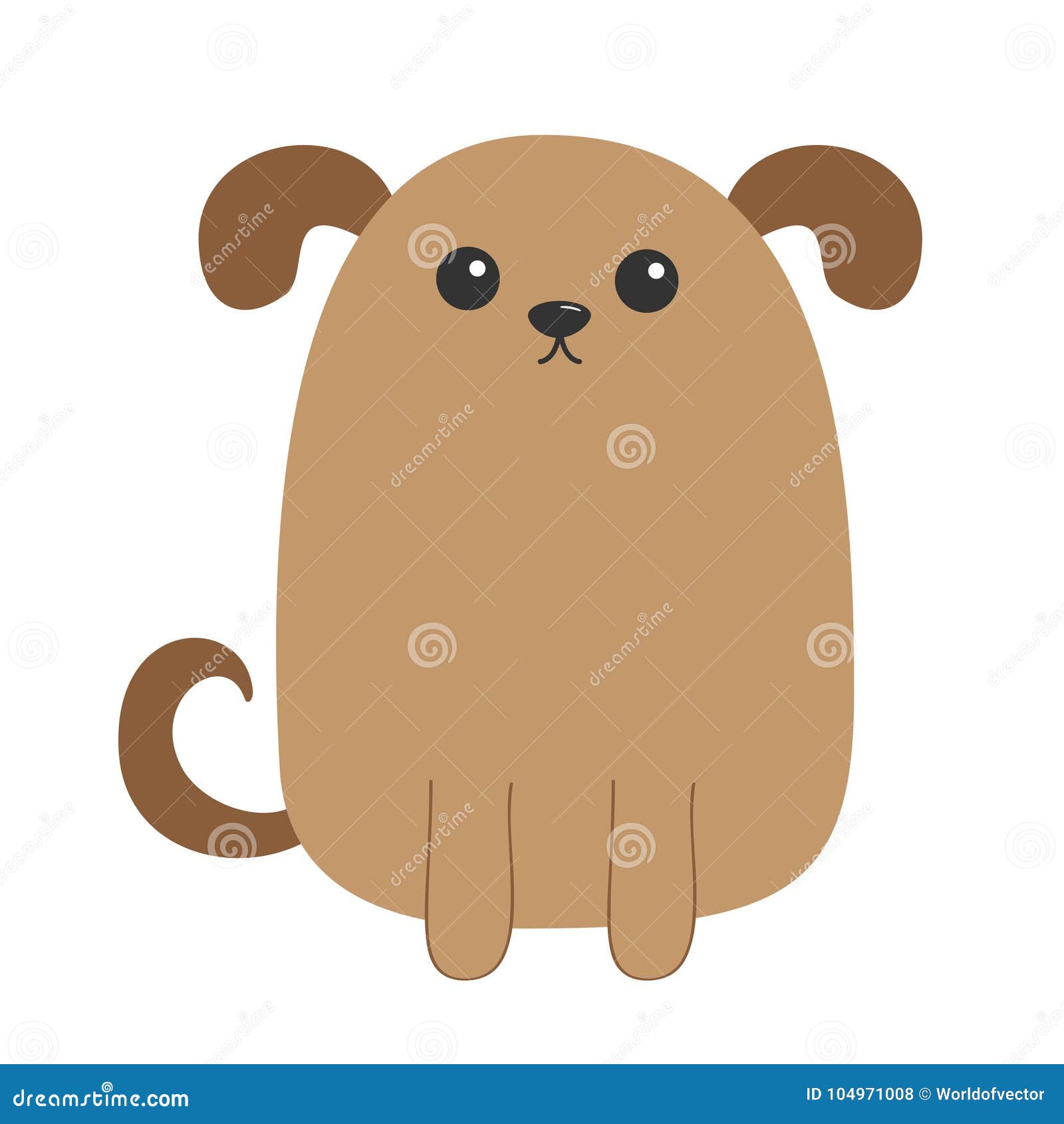 Dog Puppy. Cute Cartoon Character. Funny Face Head. Pet Baby Collection. Eyes, Nose, Eyes, Tail. Isolated. White Background. Flat Stock Vector - Illustration of isolated, adoption: 104971008 Dog Puppy. Cute Cartoon Character. Funny Face Head. Pet Baby Collection. Eyes, Nose, Eyes, Tail. Isolated. White Background. Flat Stock Vector - Illustration of isolated, adoption: 104971008