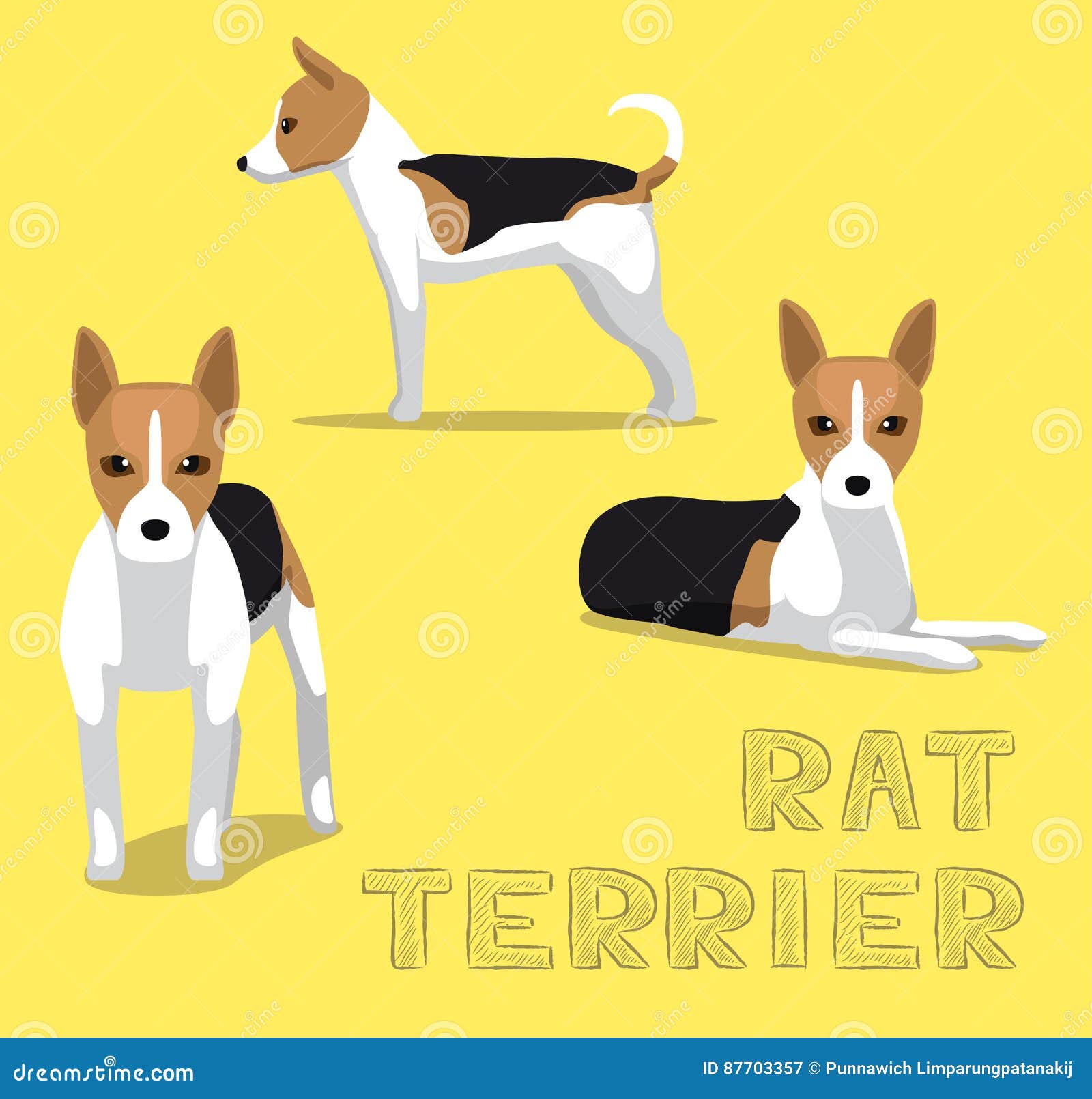 Dog Rat Terrier Cartoon Vector Illustration Stock Vector - Illustration of mammal, domestic: 87703357 Dog Rat Terrier Cartoon Vector Illustration Stock Vector - Illustration of mammal, domestic: 87703357