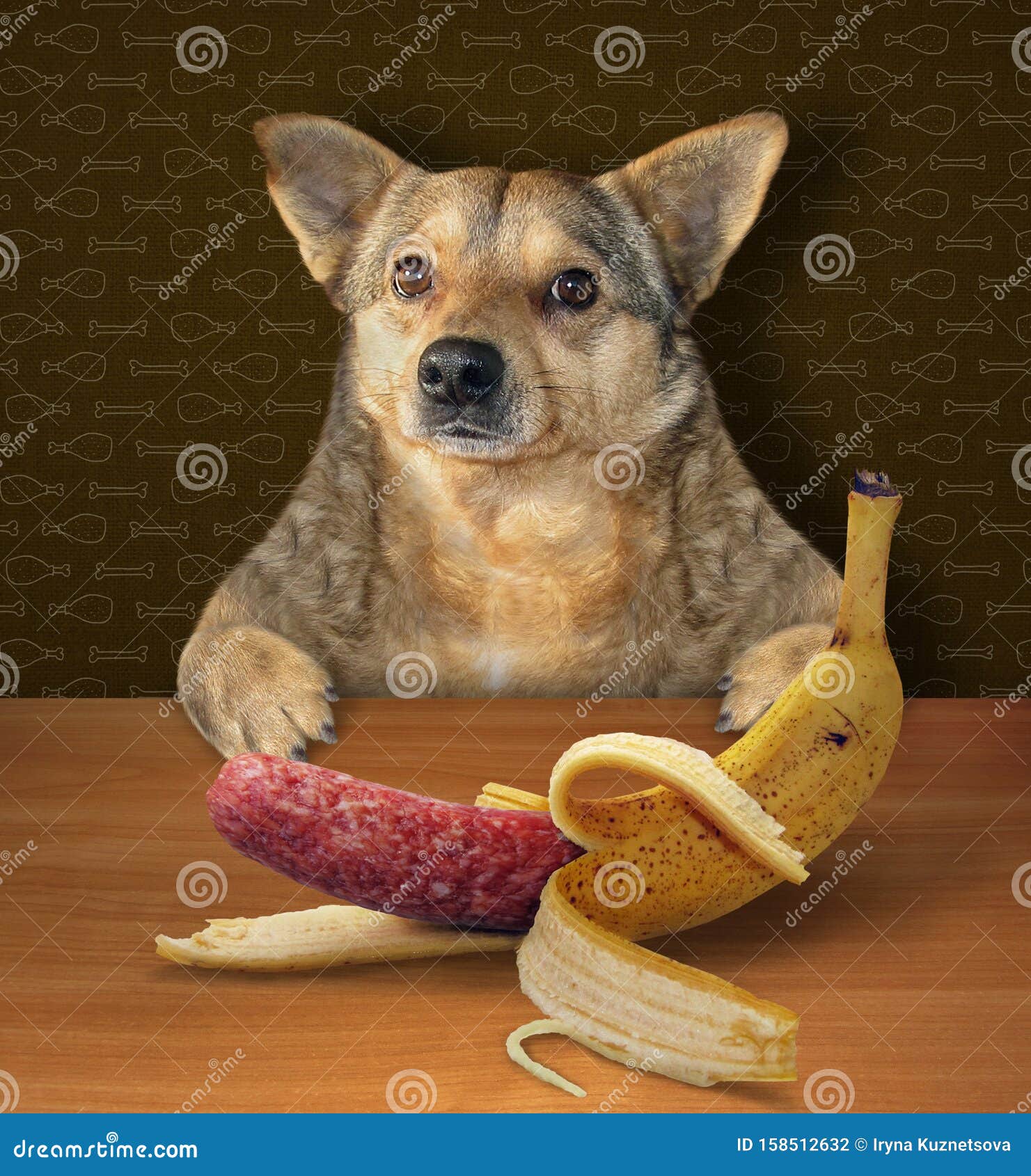 will a banana peel hurt a dog