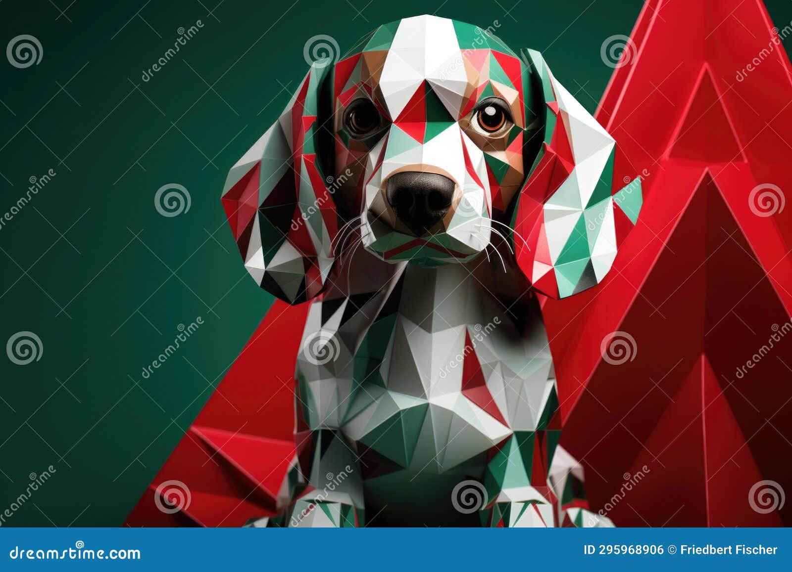 A Dog that is Sitting on a Table Stock Illustration Illustration of