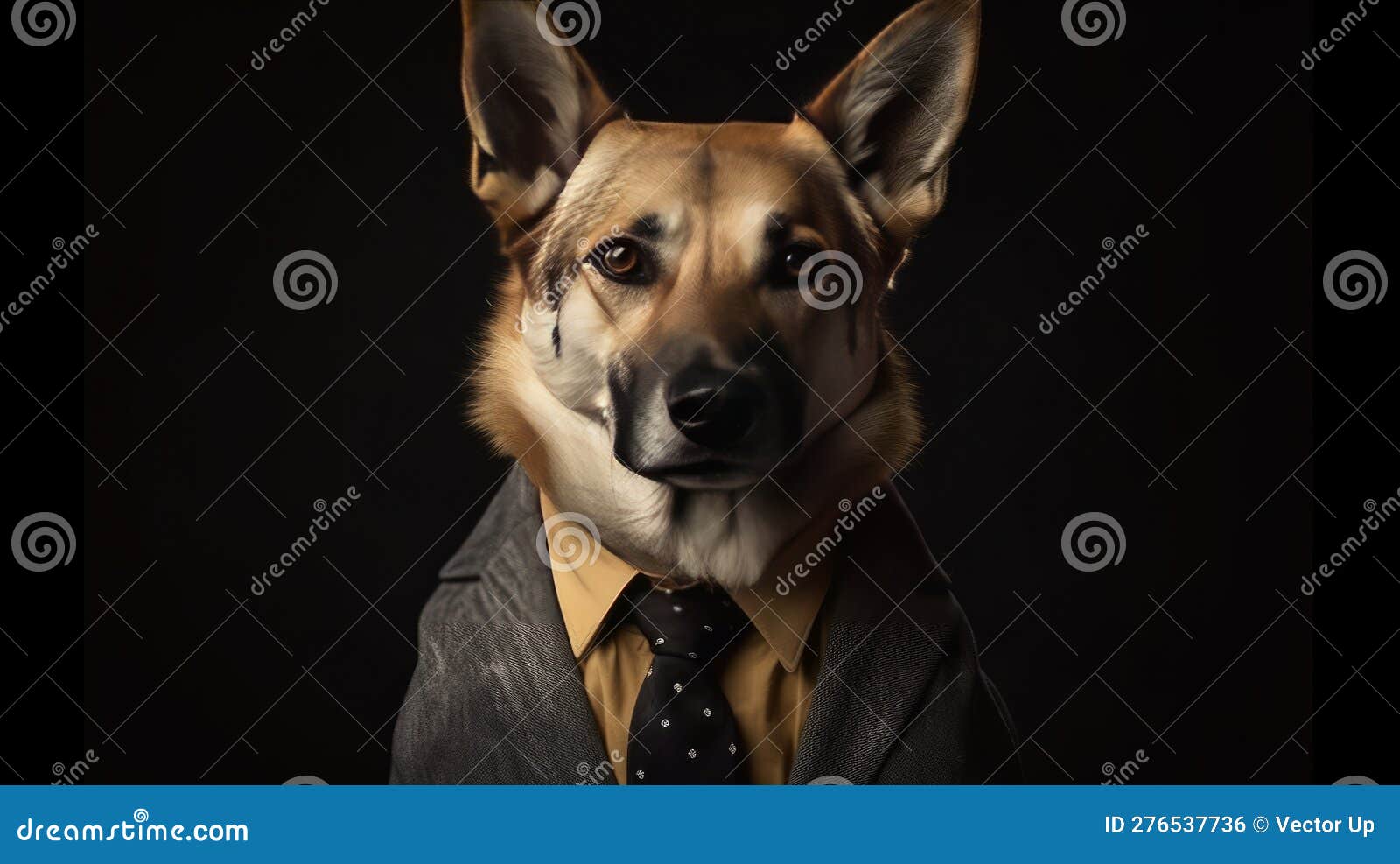 Dog in Suit. Successful Businessman Stock Photo Image of clothes