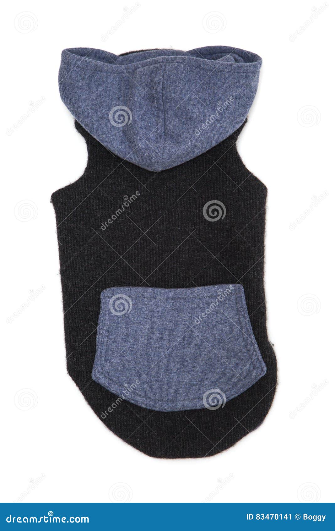 Dog sweater stock image. Image of wear, blue, coat, little 83470141