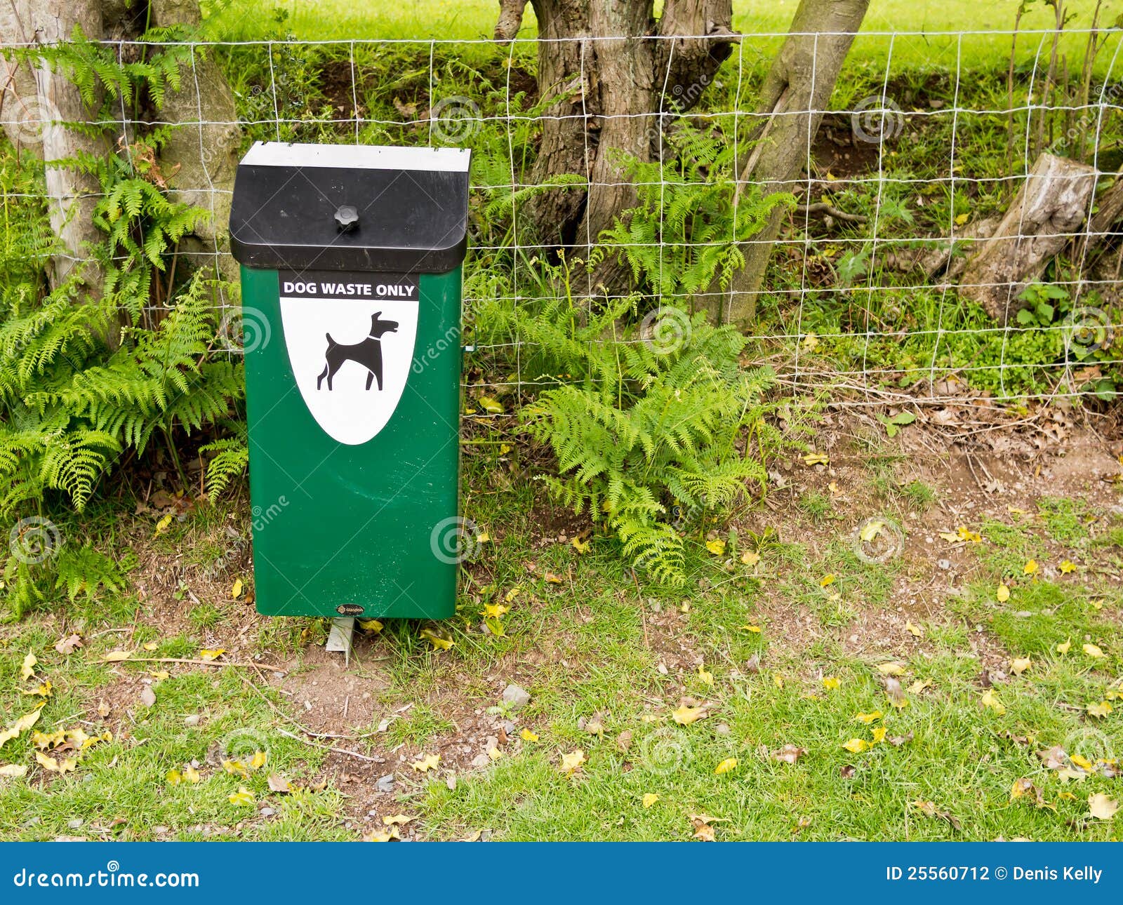 Dog Waste Bin stock photo. Image of countryside, faeces 25560712