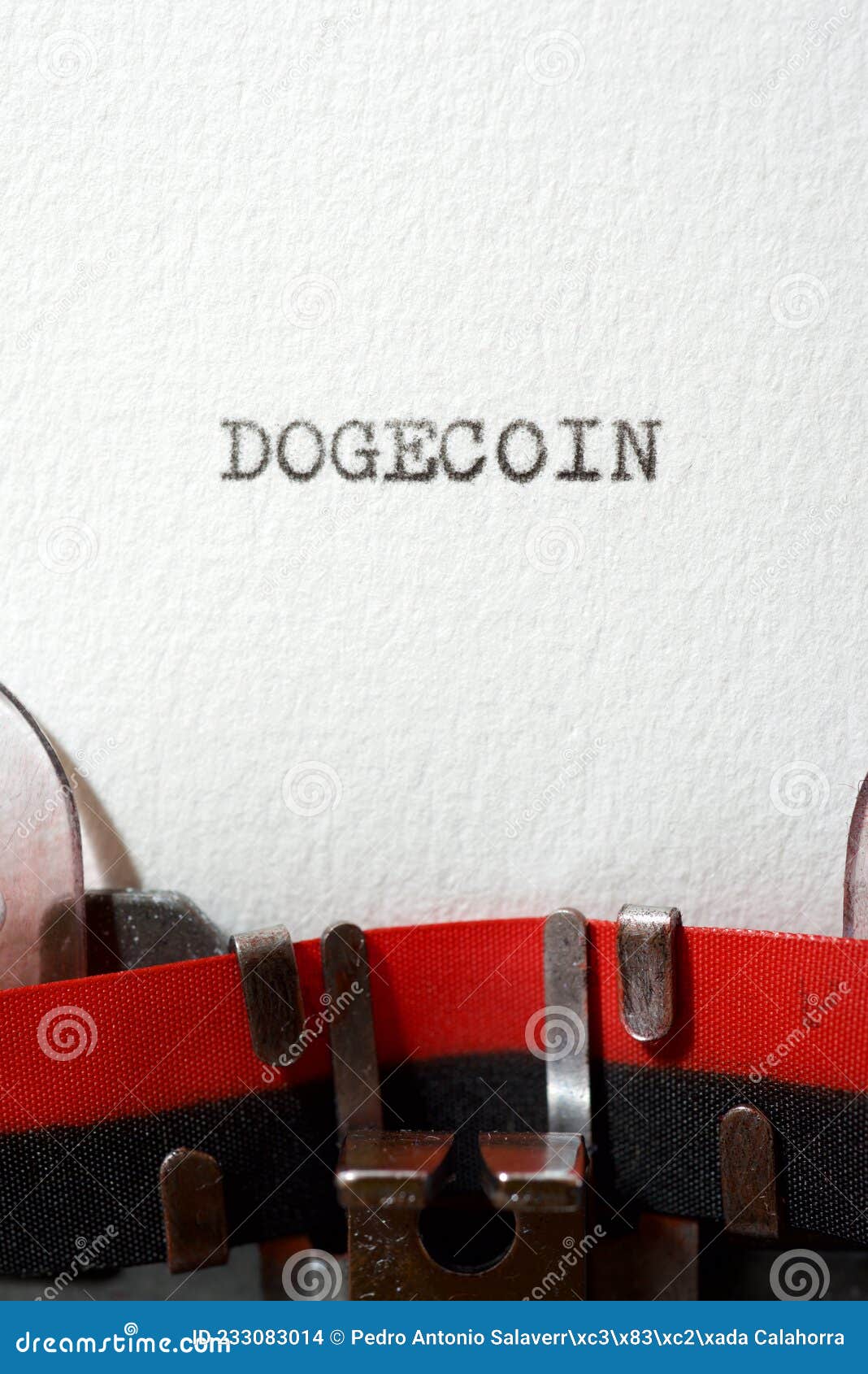 dogecoin concept