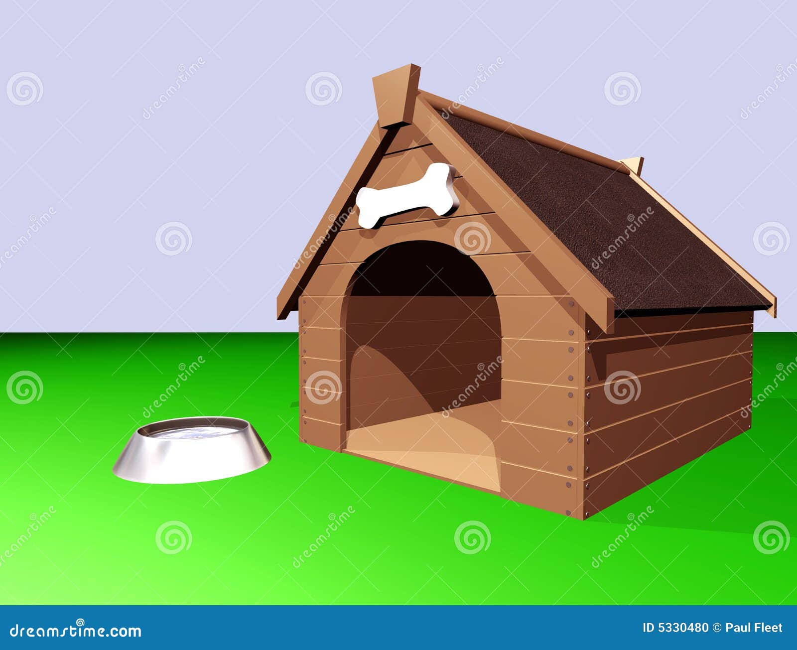 Doghouse Stock Image 24283921