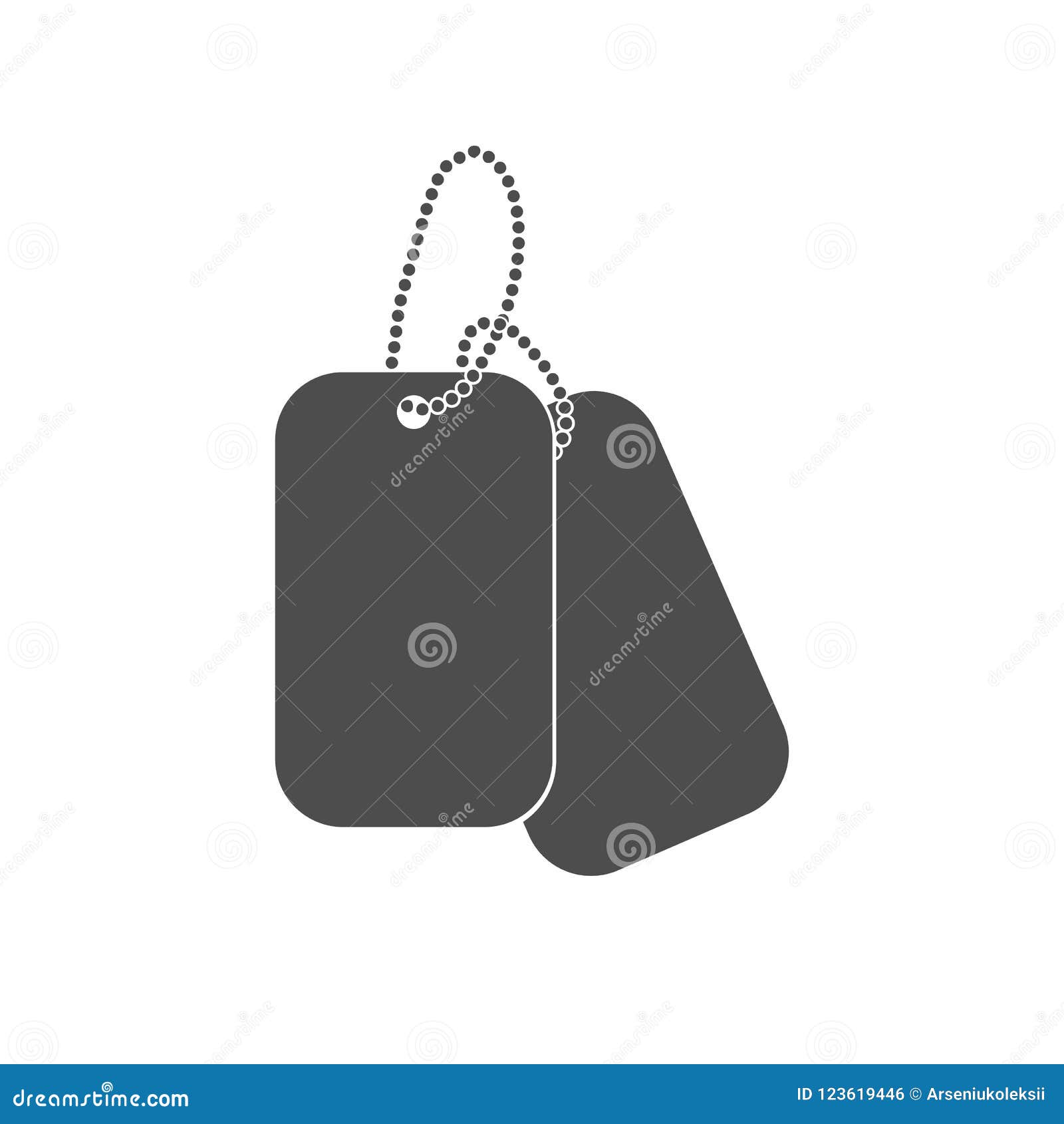 what do dog tags represent