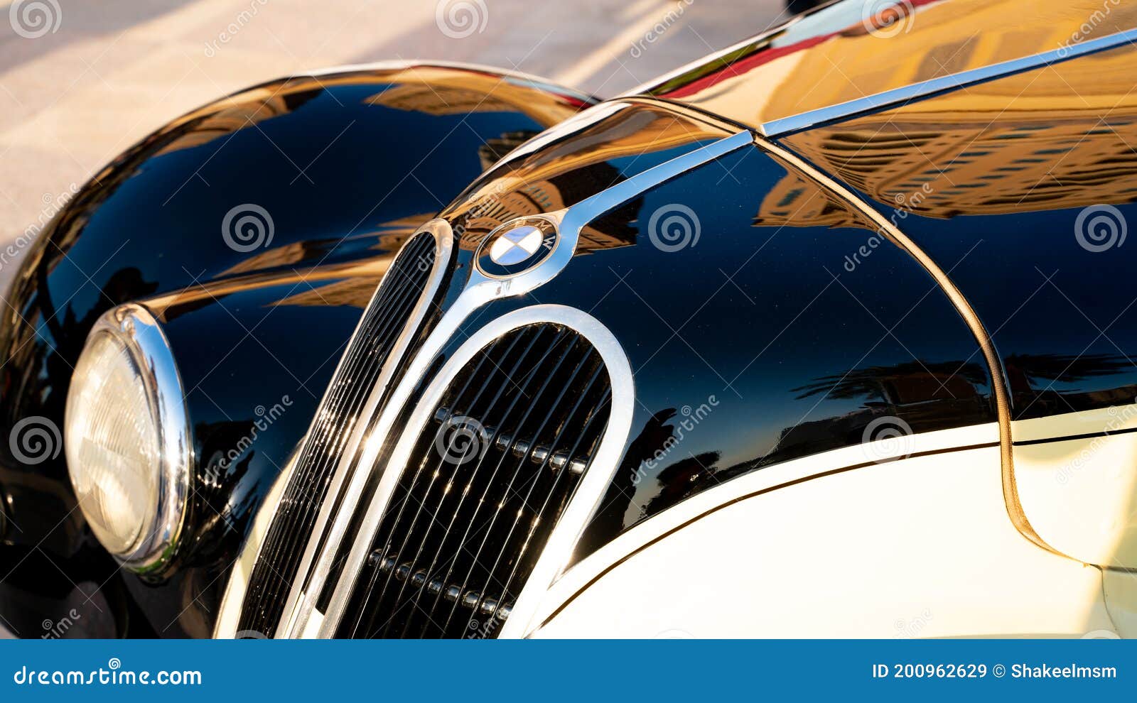 Doha,Qatar 30 March 2020 1937 BMW 327 Classic Car Editorial Stock Image Image of british