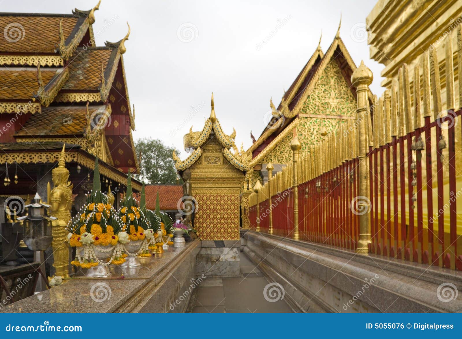 doi suthep, temple in chiang mai, thailand