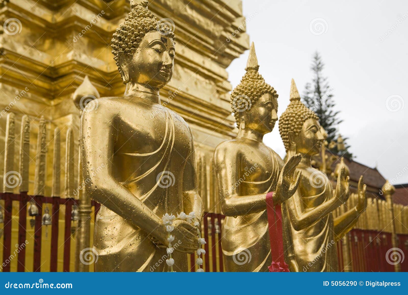 doi suthep, temple in chiang mai, thailand