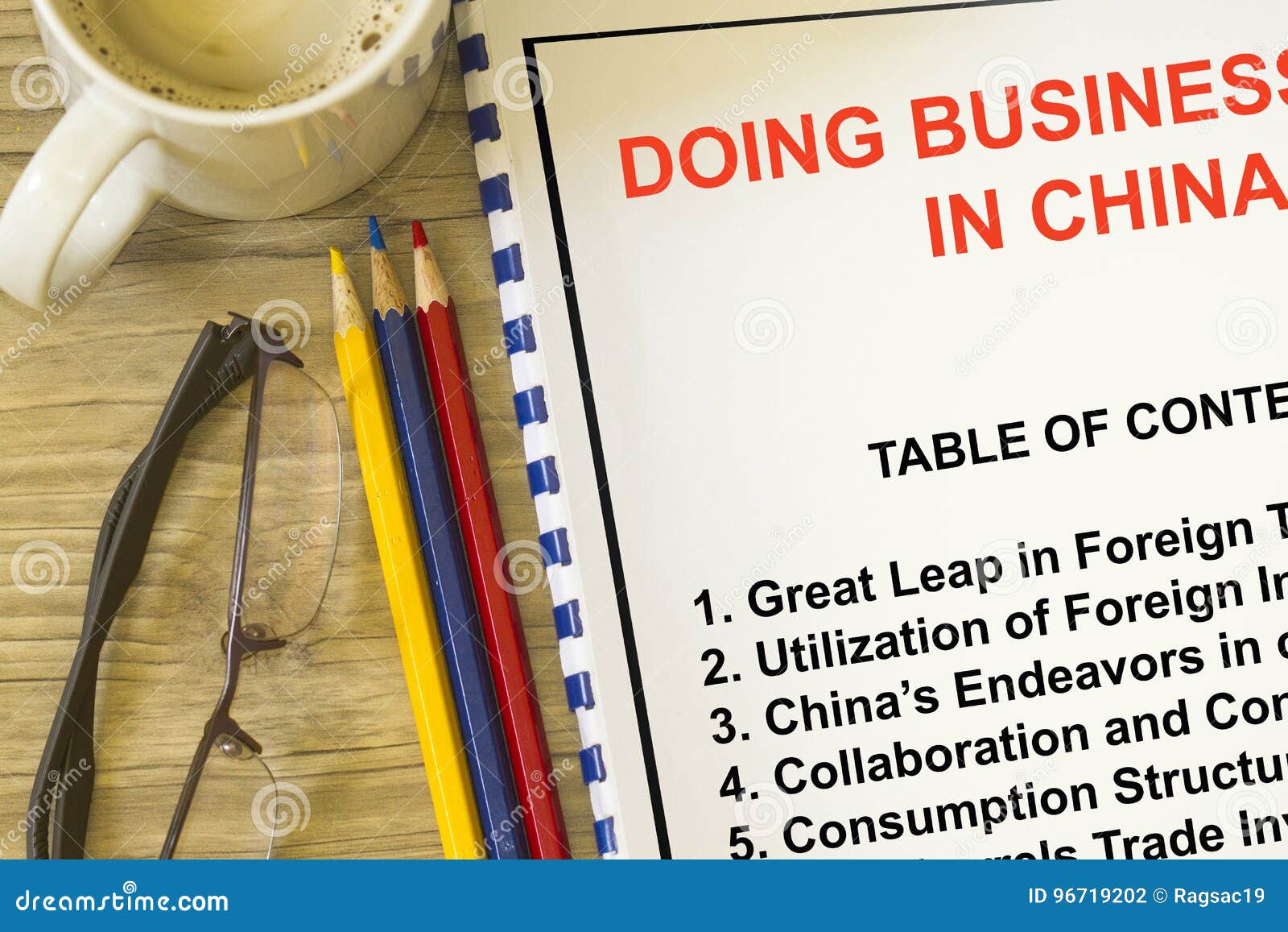 Doing Business In China Concept Stock Photo Image of paper, project