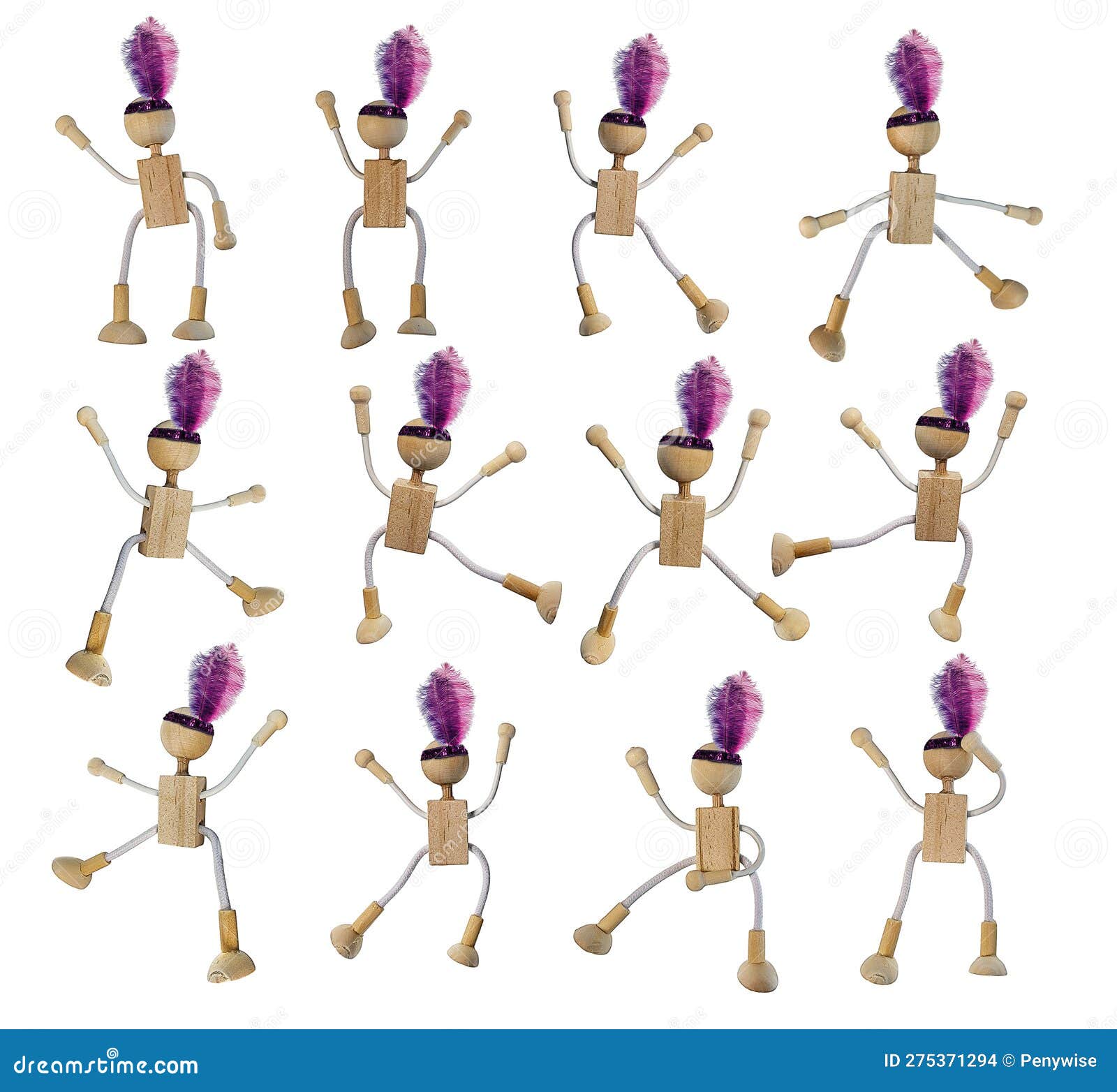 Doing a Summersalt Cartwheel Dance Line Stock Photo Image of routine