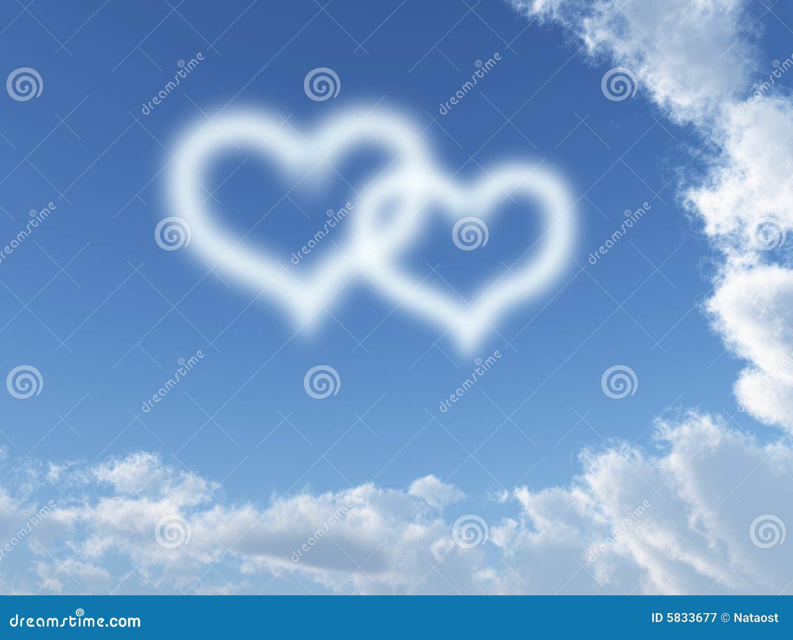 Dois corações ilustração stock. Ilustração de branco, largamente - 5833677, image size:1600x1290