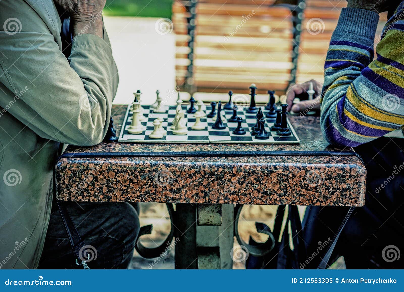 Dois Velhos Jogando Xadrez. Pessoas Aposentadas Ativas Velhos Amigos E  Tempo Livre. Pessoas Reformadas Ativas Velhos Amigos E Livr Imagem de Stock  - Imagem de pensar, junto: 212583305