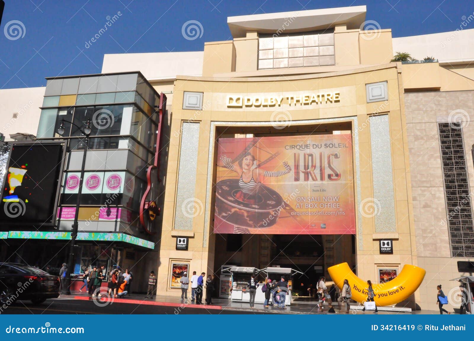 Dolby Theatre (Kodak Theatre) in California Editorial Stock Image ...