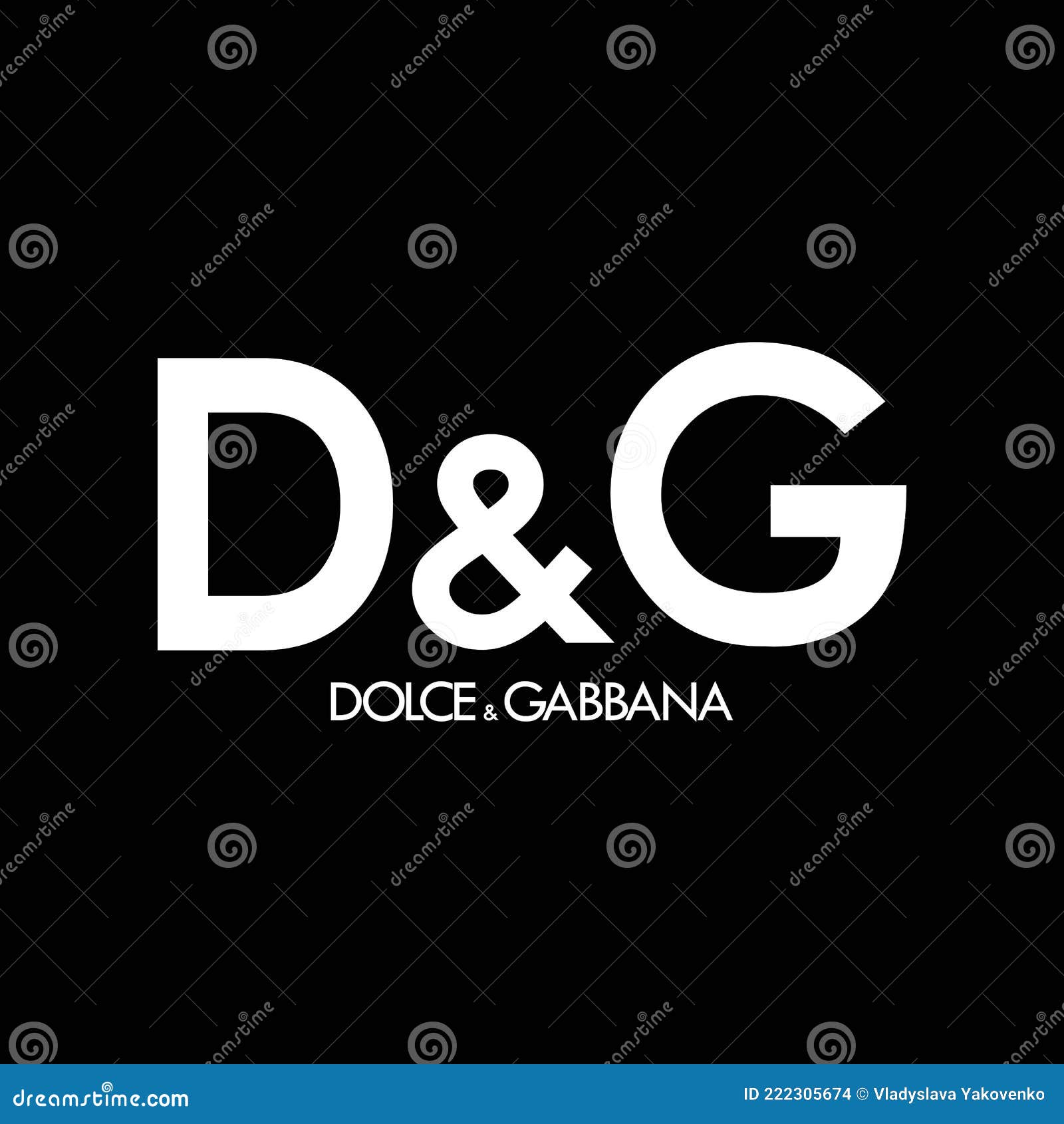 Dolce Gabbana. Marca De Roupa Popular Do Logotipo. Dolce Gabbana Famosa  Marca De Luxo. ícone Vetorial. Zaporizhzhia Ukraine Maio 2 Imagem de Stock  Editorial - Ilustração de vender, branco: 222305674