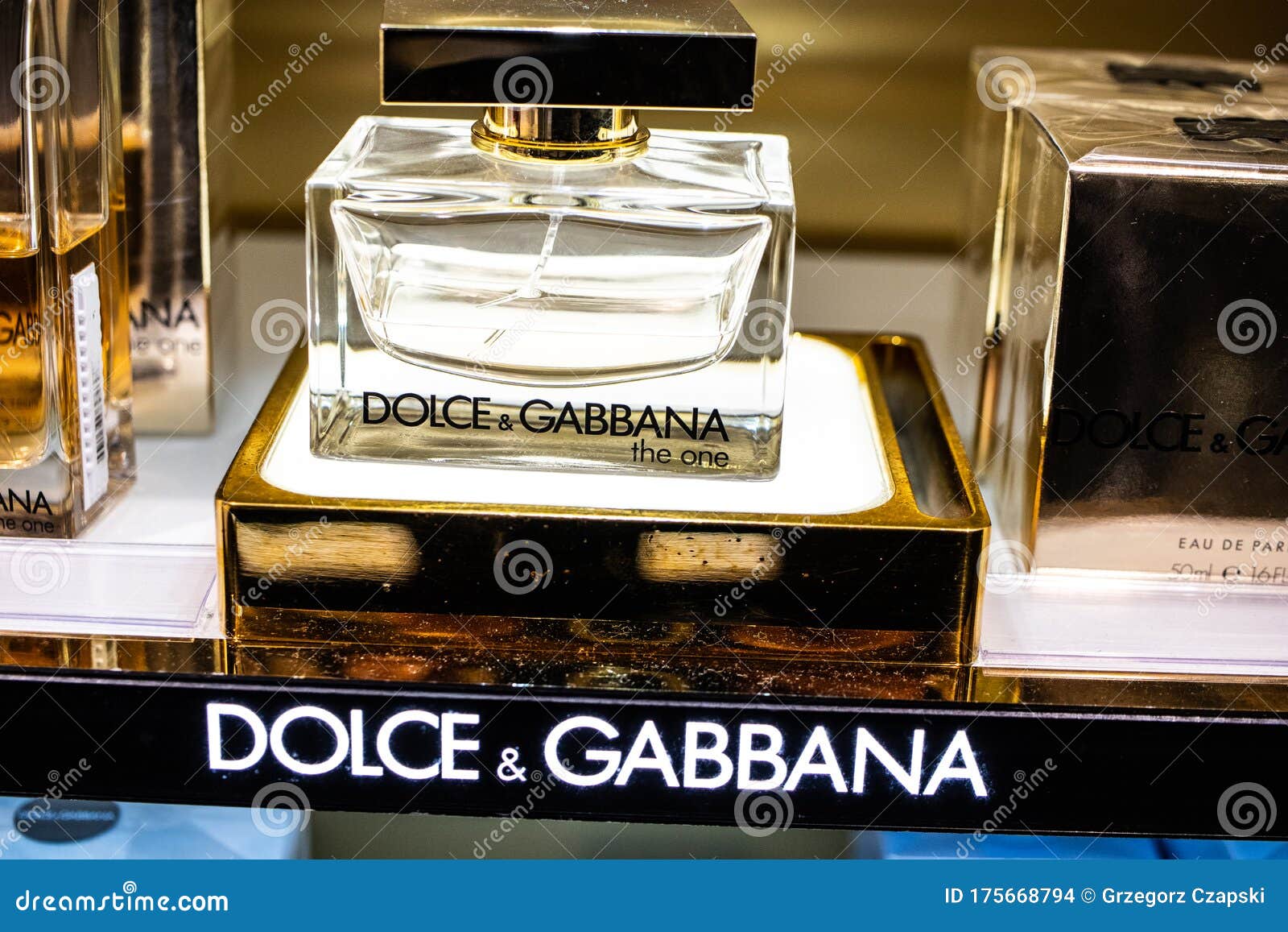 Dolce & Gabbana the One Perfume, Fragrance on Shop Display for Sale, D ...