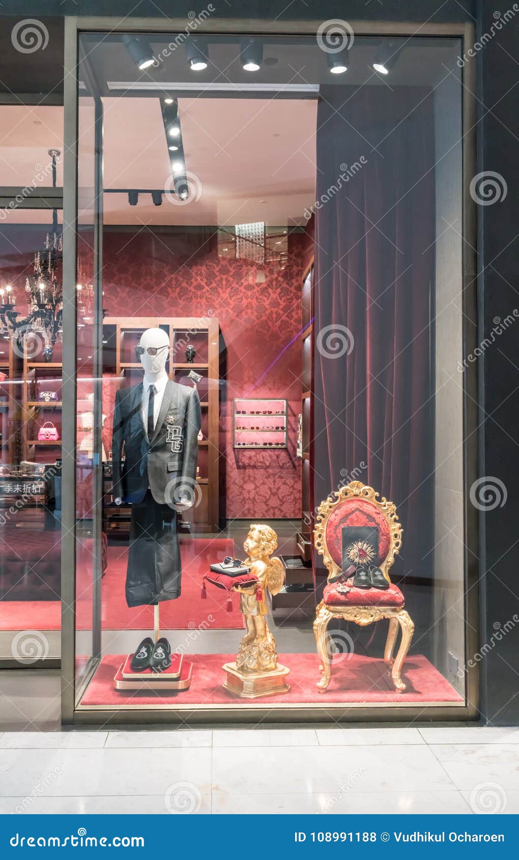 Dolce & Gabbana Shop at Emquatier, Bangkok, Thailand, Jan 6, 2018 ...