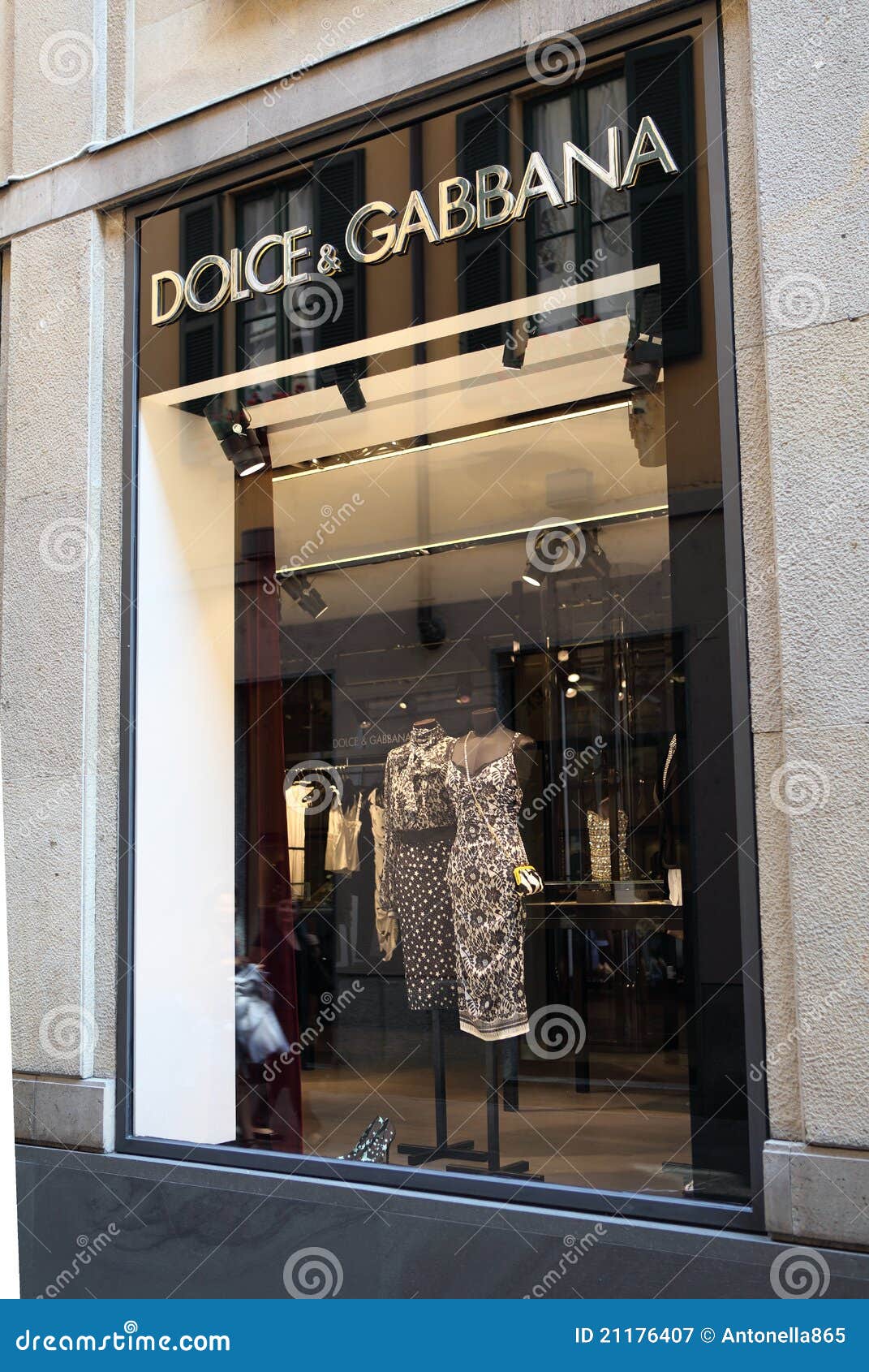 Dolce \u0026 Gabbana store editorial 