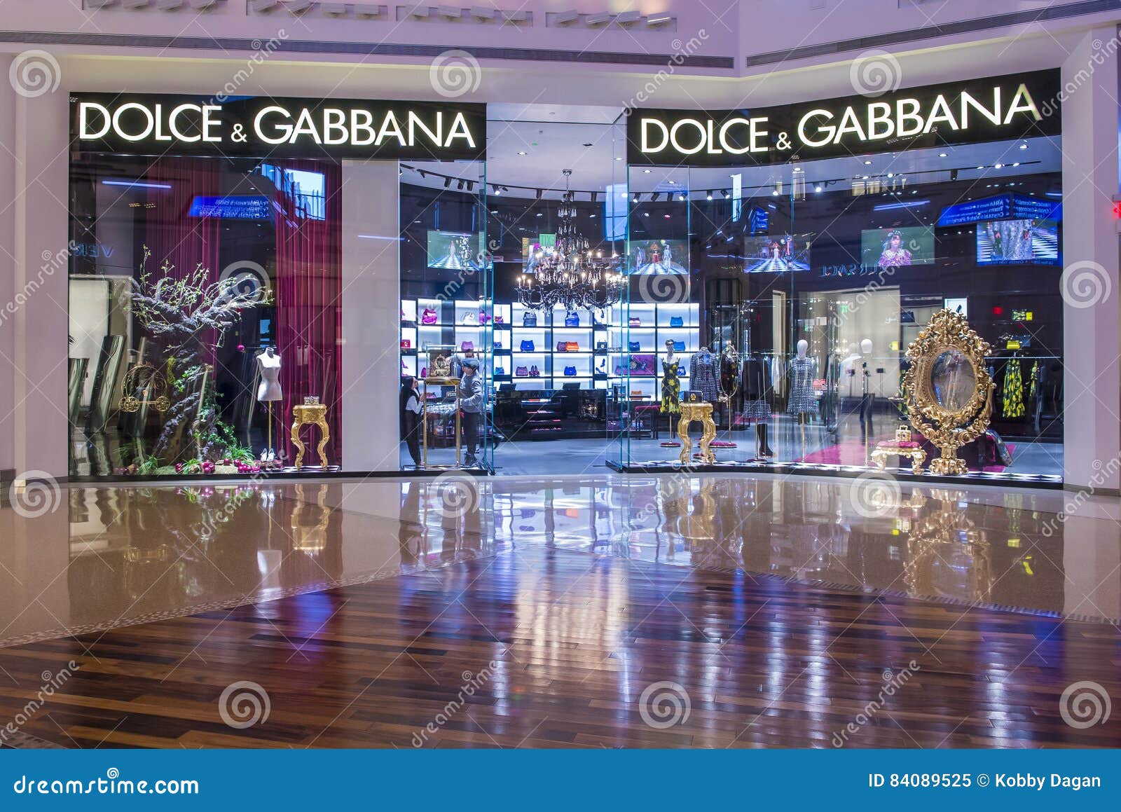 Dolce & Gabbana store editorial image. Image of design - 84089525