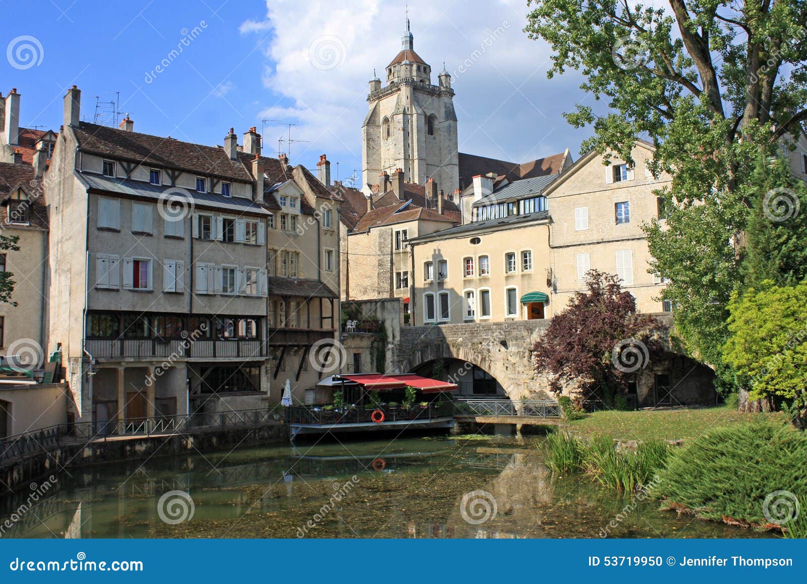 Dole, France stock photo. Image of grand, cross, church 53719950