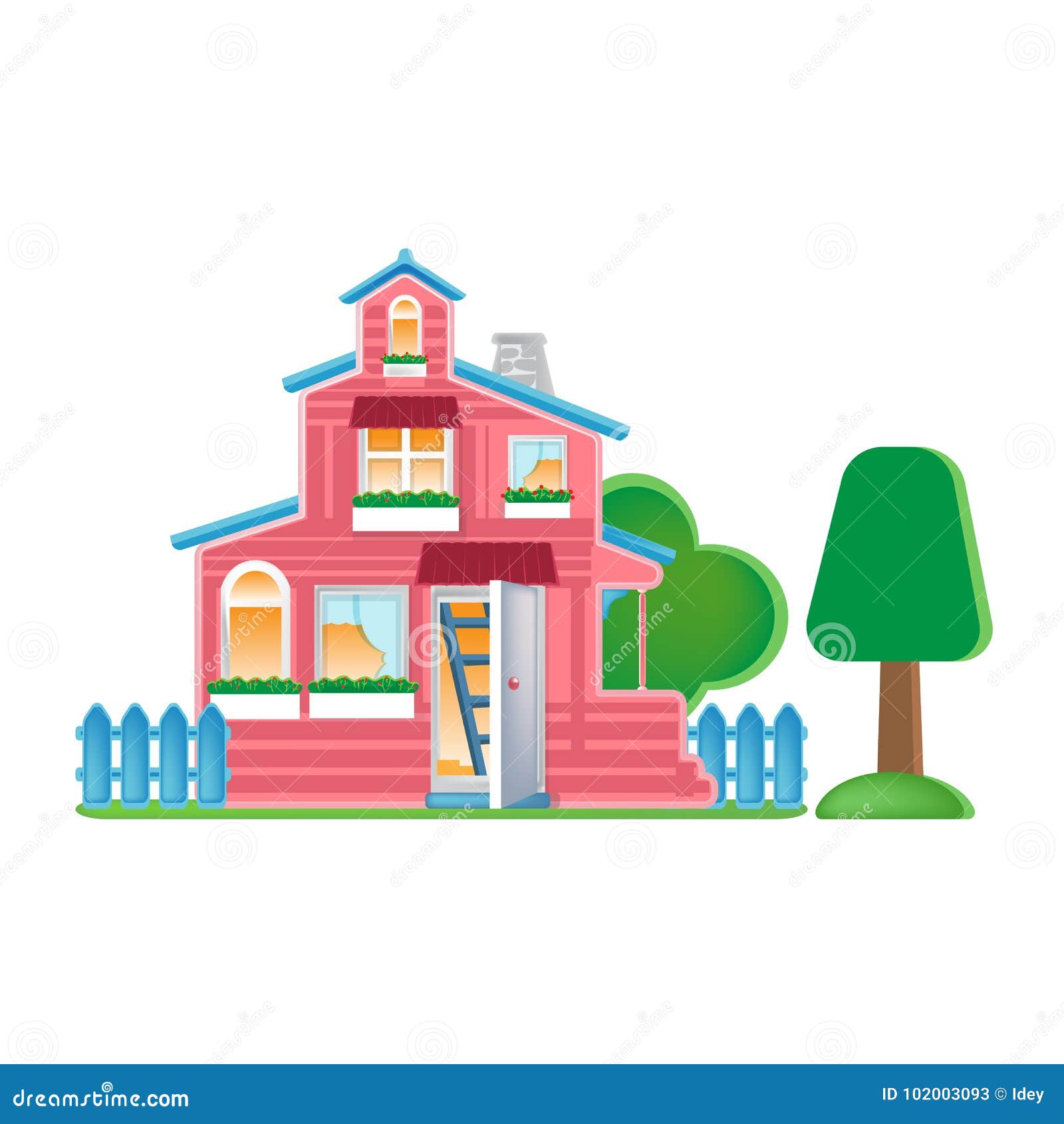Doll House Drawing Royalty-Free Images, Stock Photos & Pictures