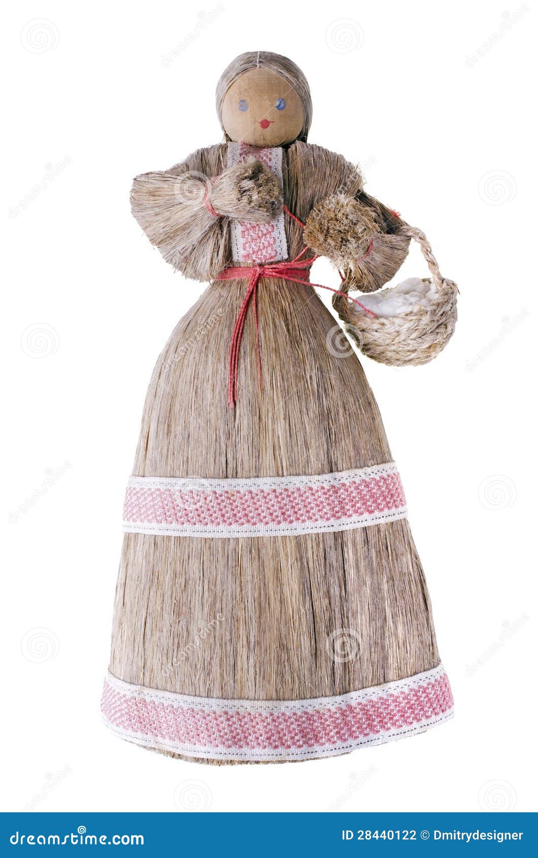 Doll made of straw stock photo. Image of basket, traditional 28440122