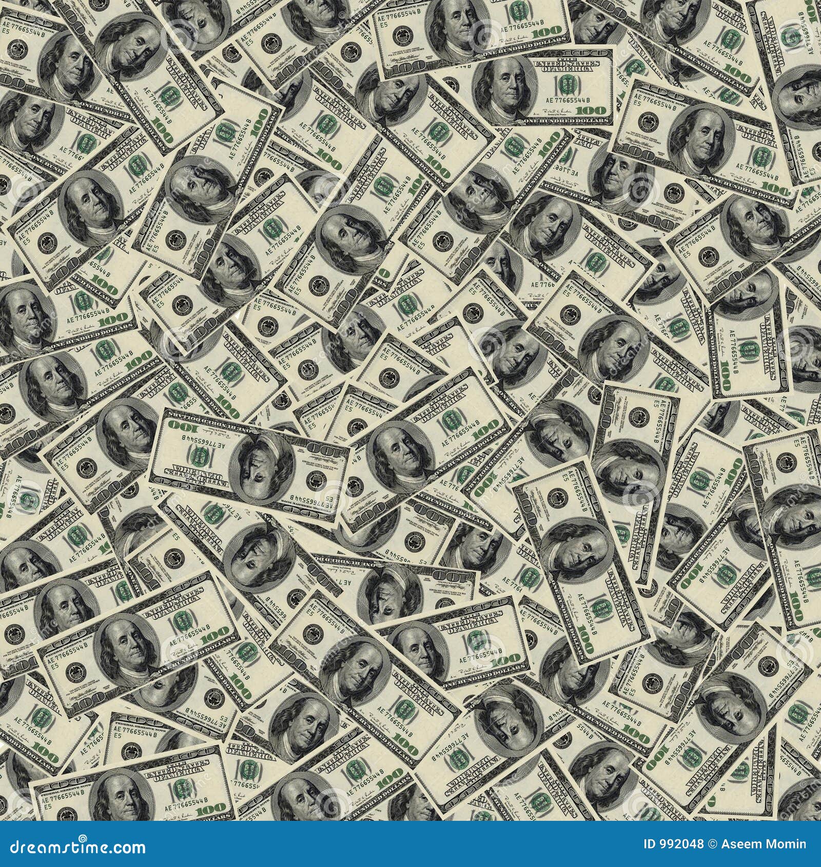 Dollar bed stock photo. Image of greed, banknotes, collect 992048