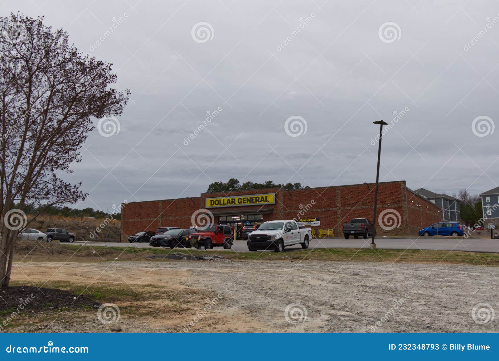 Dollar General Retail Store Distant View Editorial Stock Photo Image
