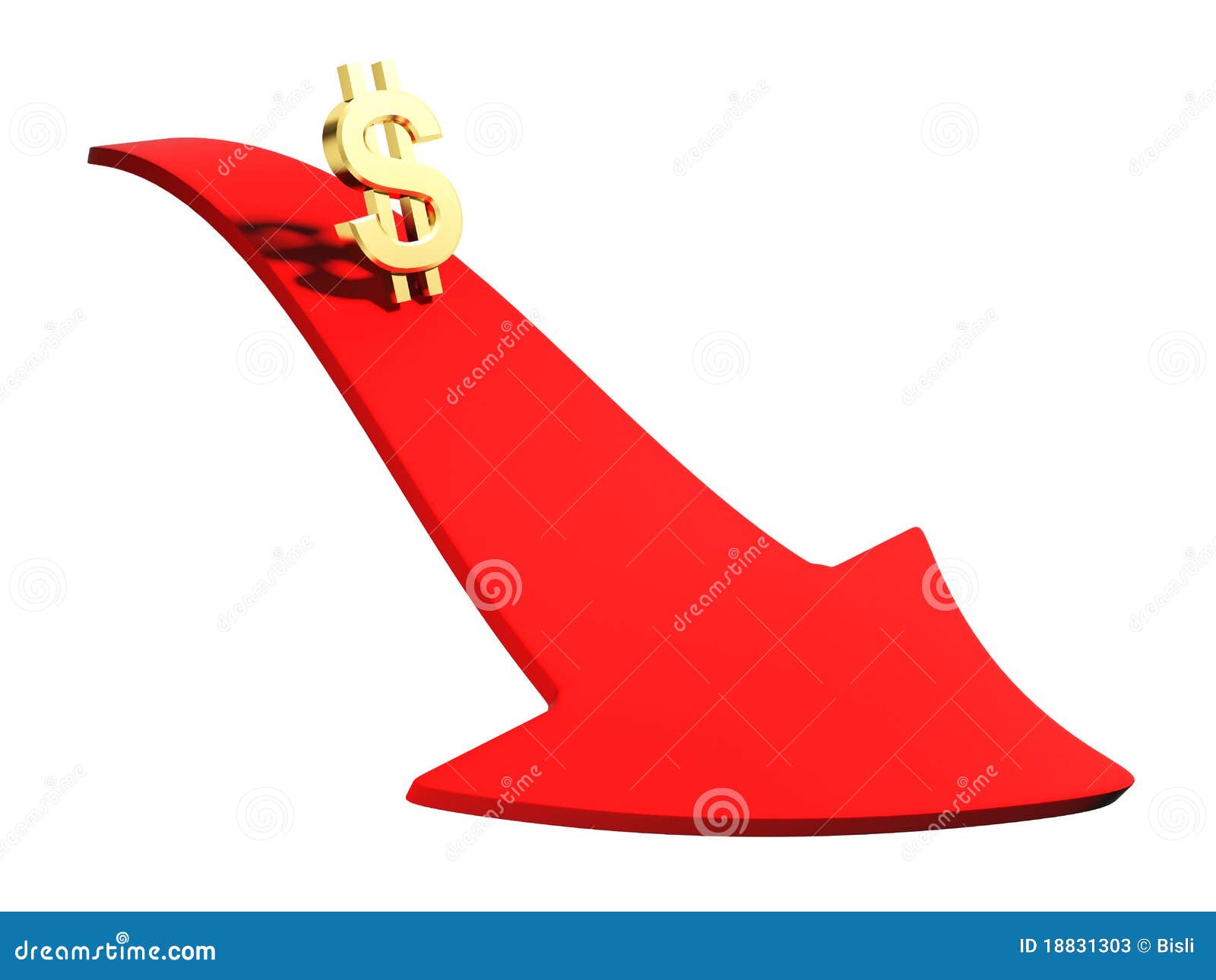 Dollar Going Down Stock Illustration Illustration Of Interest 18831303 dollar-going-down-stock-illustration-illustration-of-interest-18831303