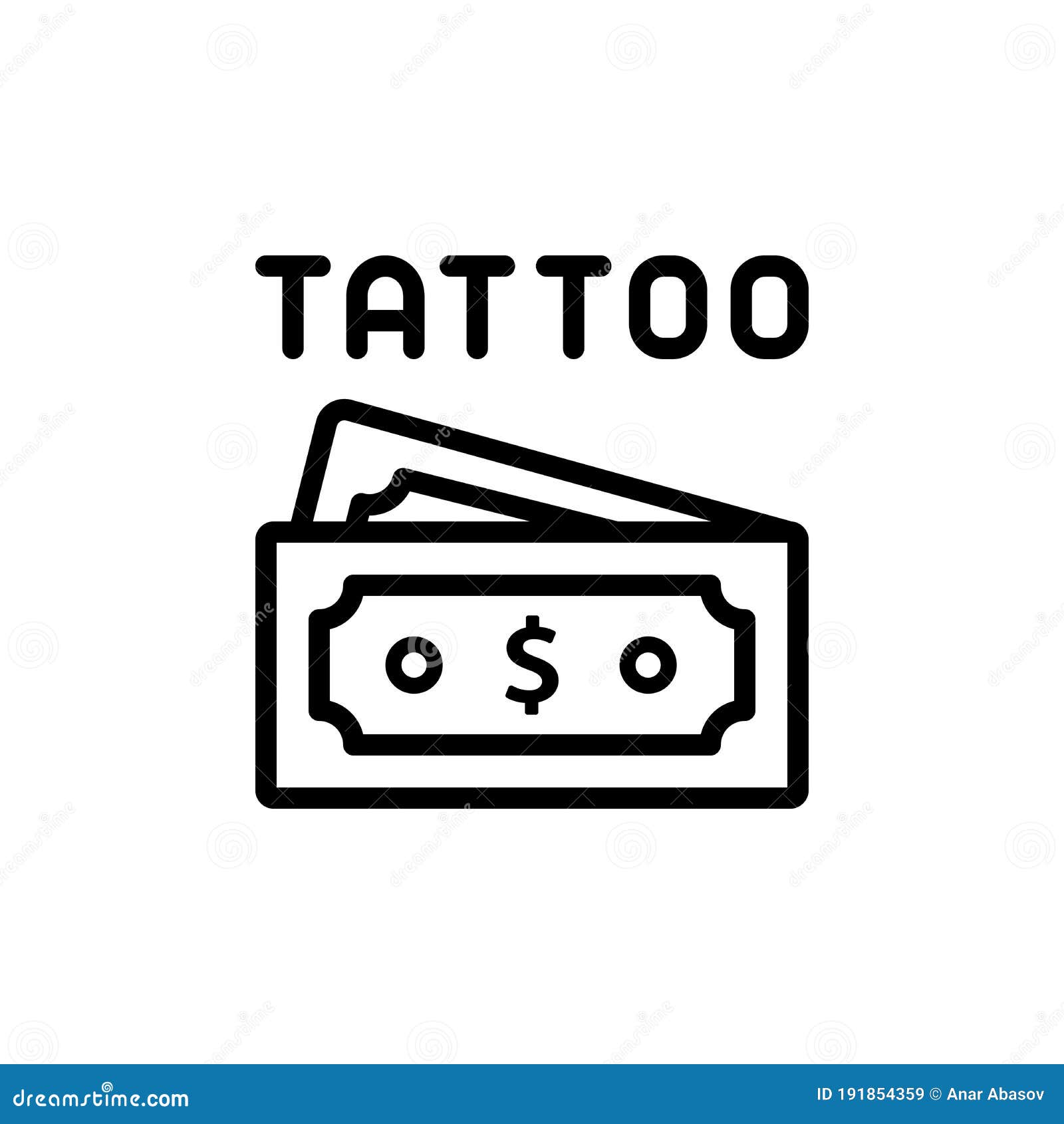 Buy Dollar Rose Tattoo Cash Rules Tattoo  Dollar Temporary Online in India   Etsy