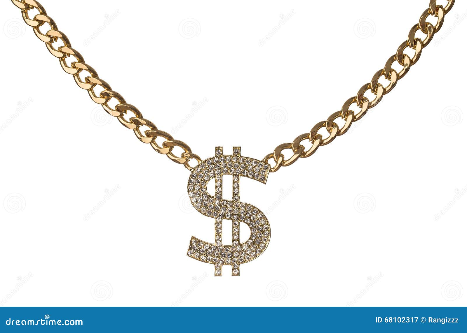 dollar necklace