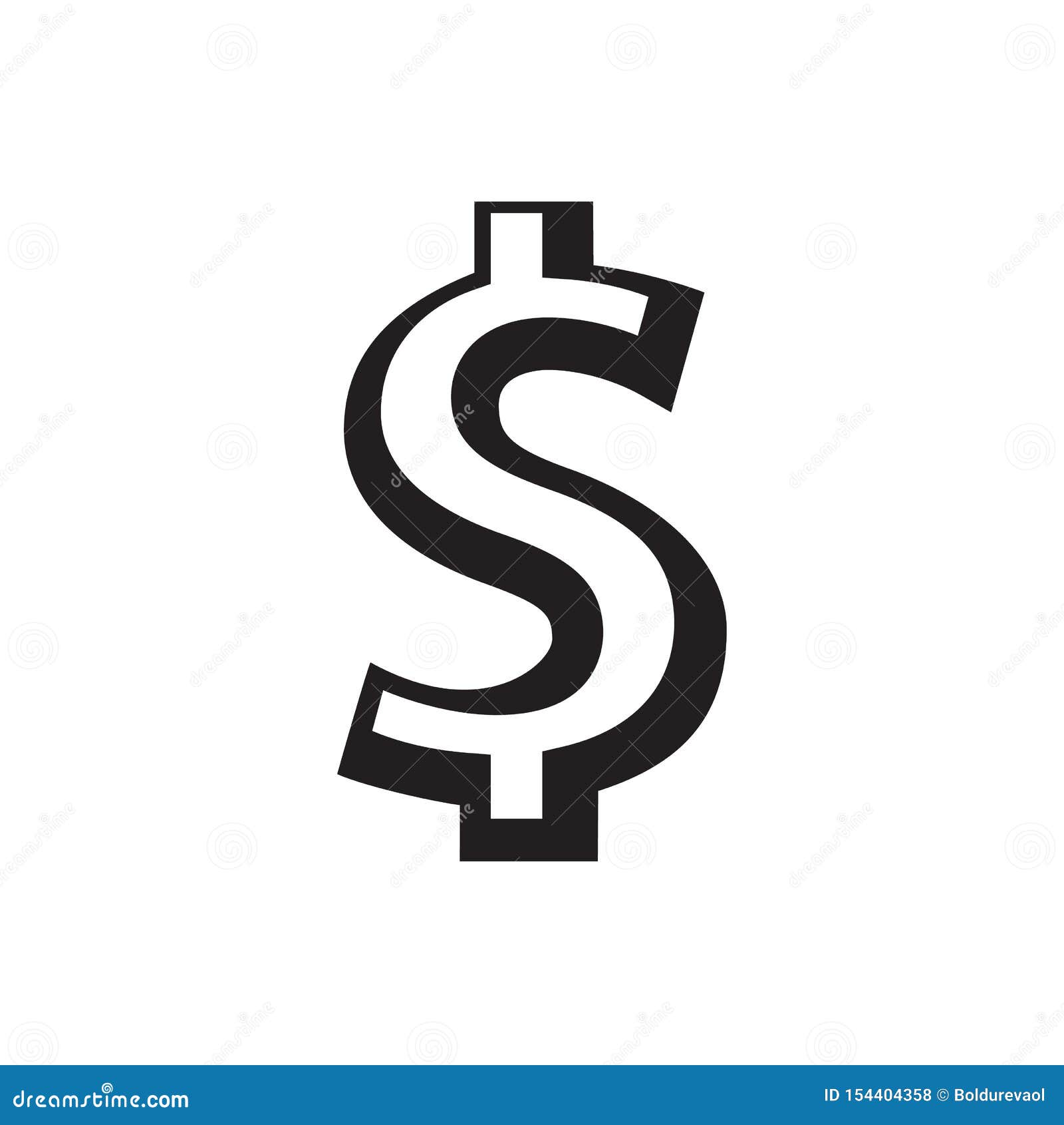 Dollar Sign Icon. USD Currency Symbol. Money Concept. Vector