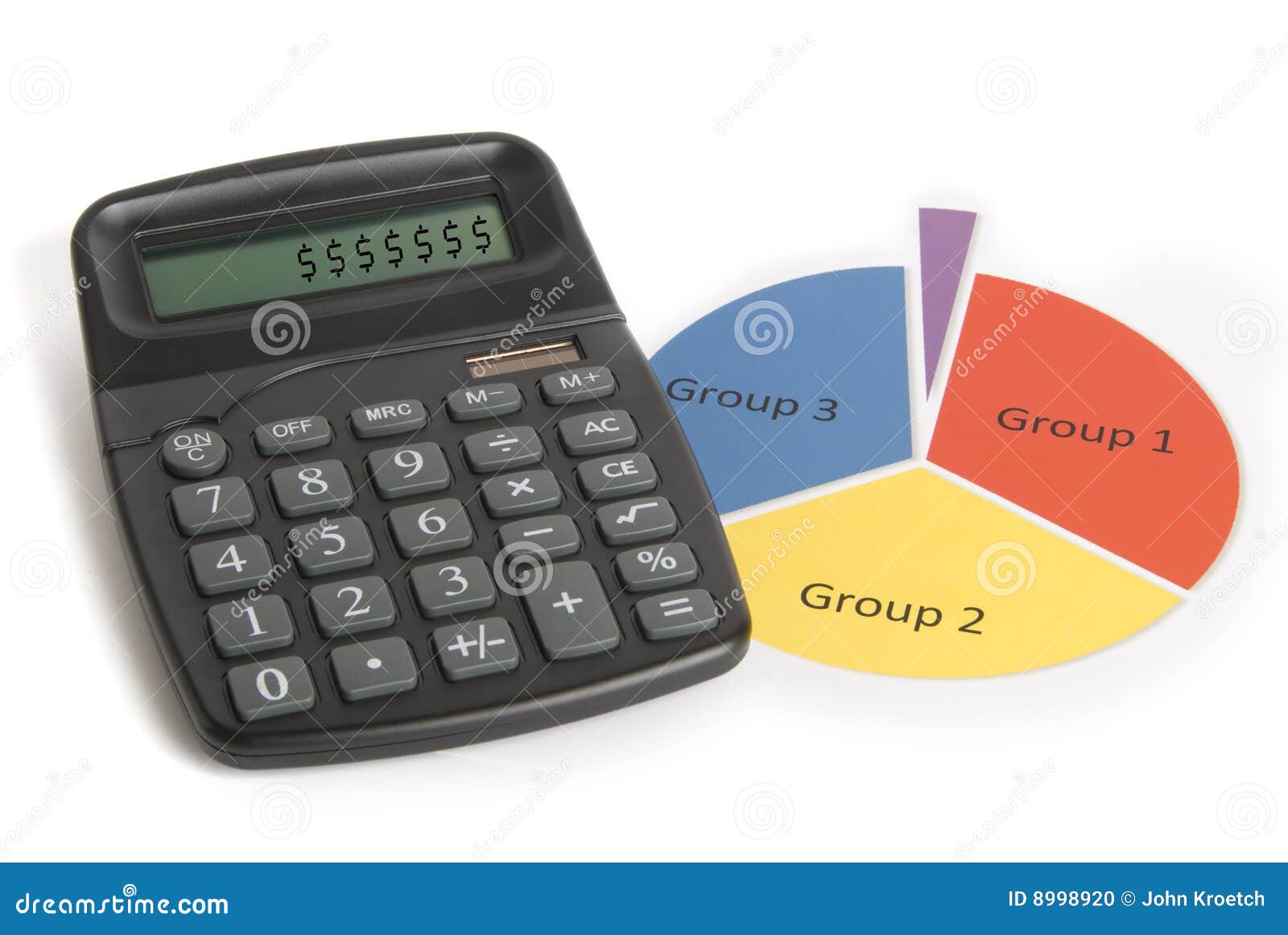 Dollar Signs on Calculator stock photo. Image of calculator 8998920