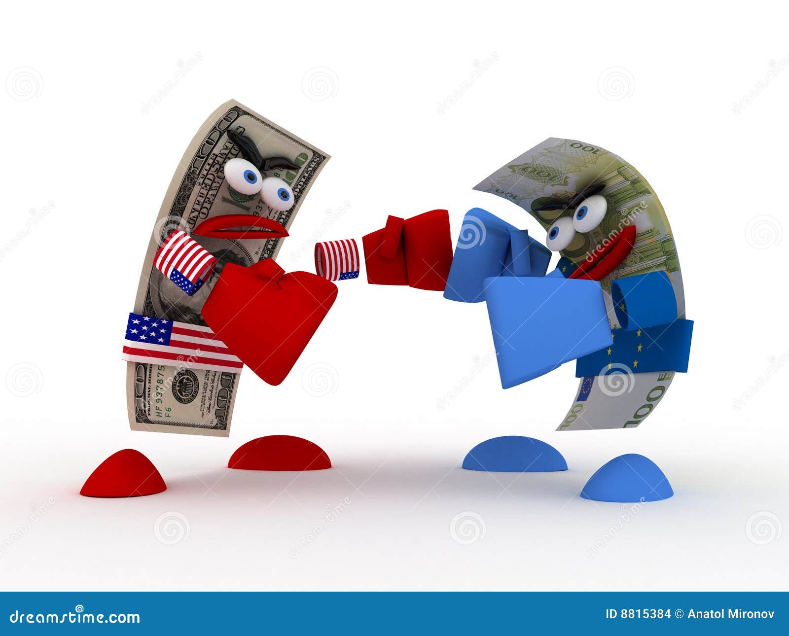 Dollar Vs Euro Stock Illustration Illustration Of Object 8815384 dollar-vs-euro-stock-illustration-illustration-of-object-8815384