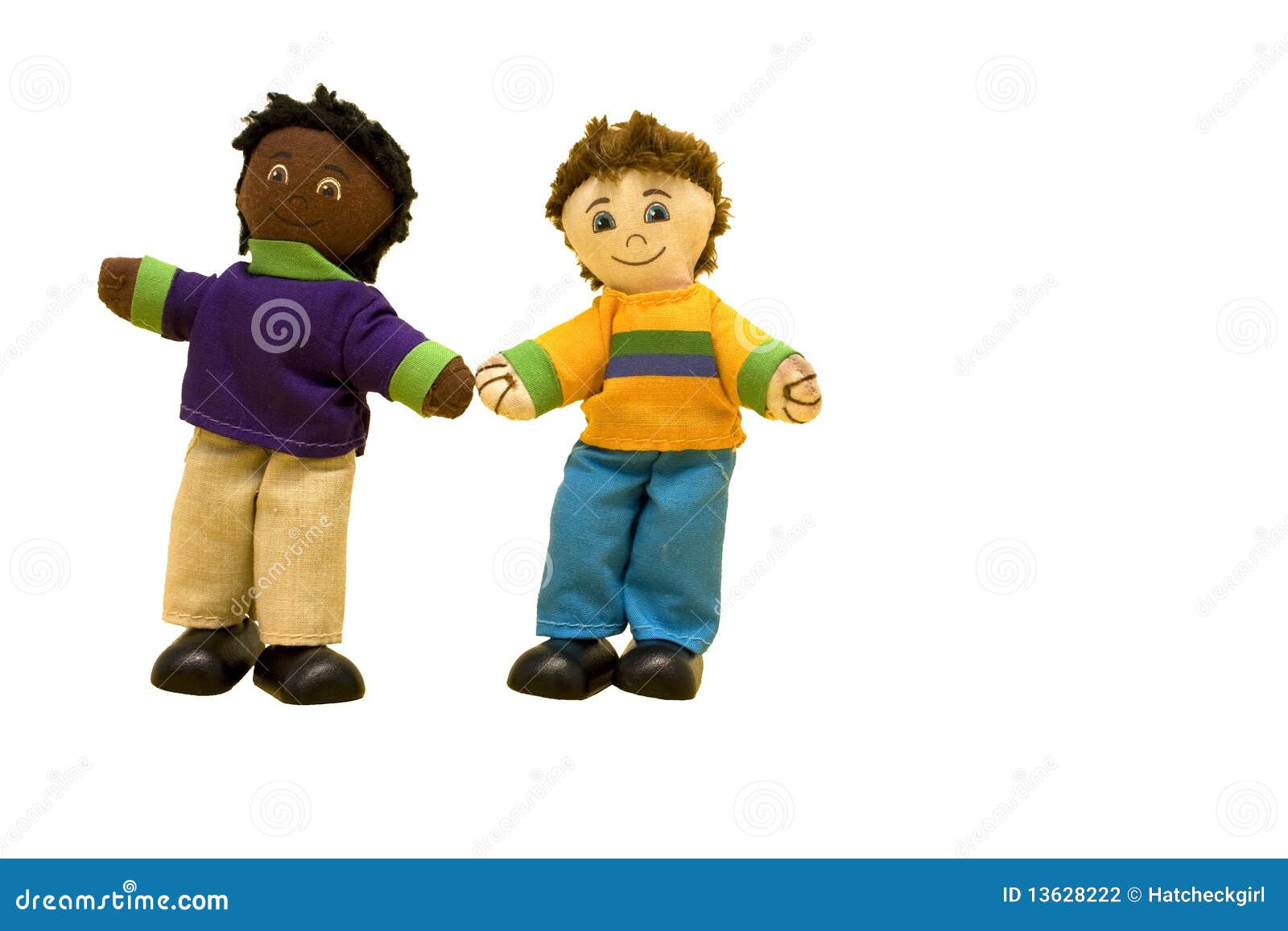 Dolls: two doll friends stock photo. Image of american - 13628222