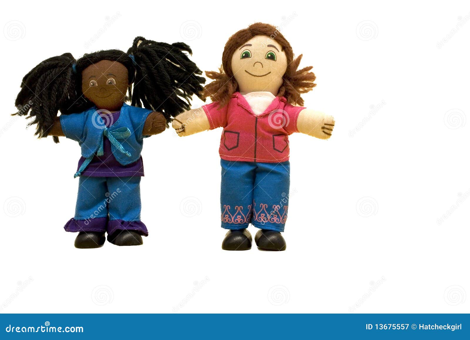 Dolls; two doll friends stock image. Image of copy, carefree - 13675557