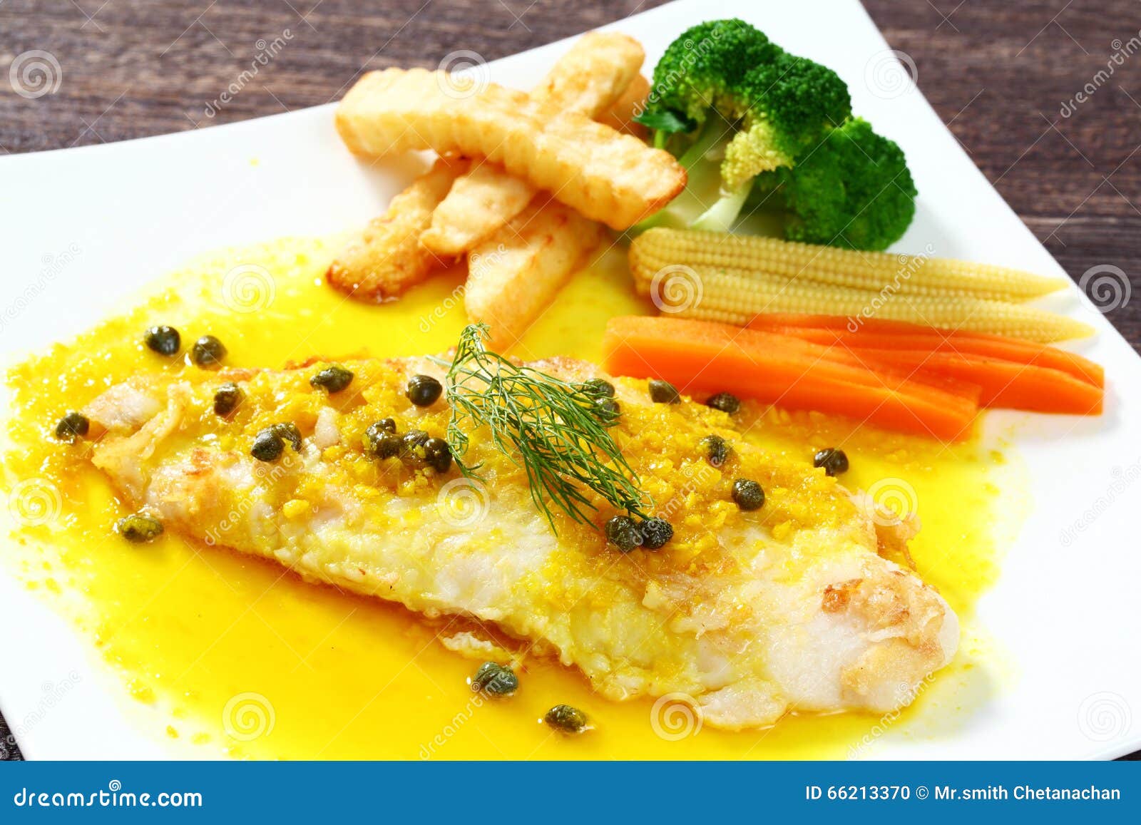Dolly fish steak stock photo. Image of cuisine, healthy 66213370