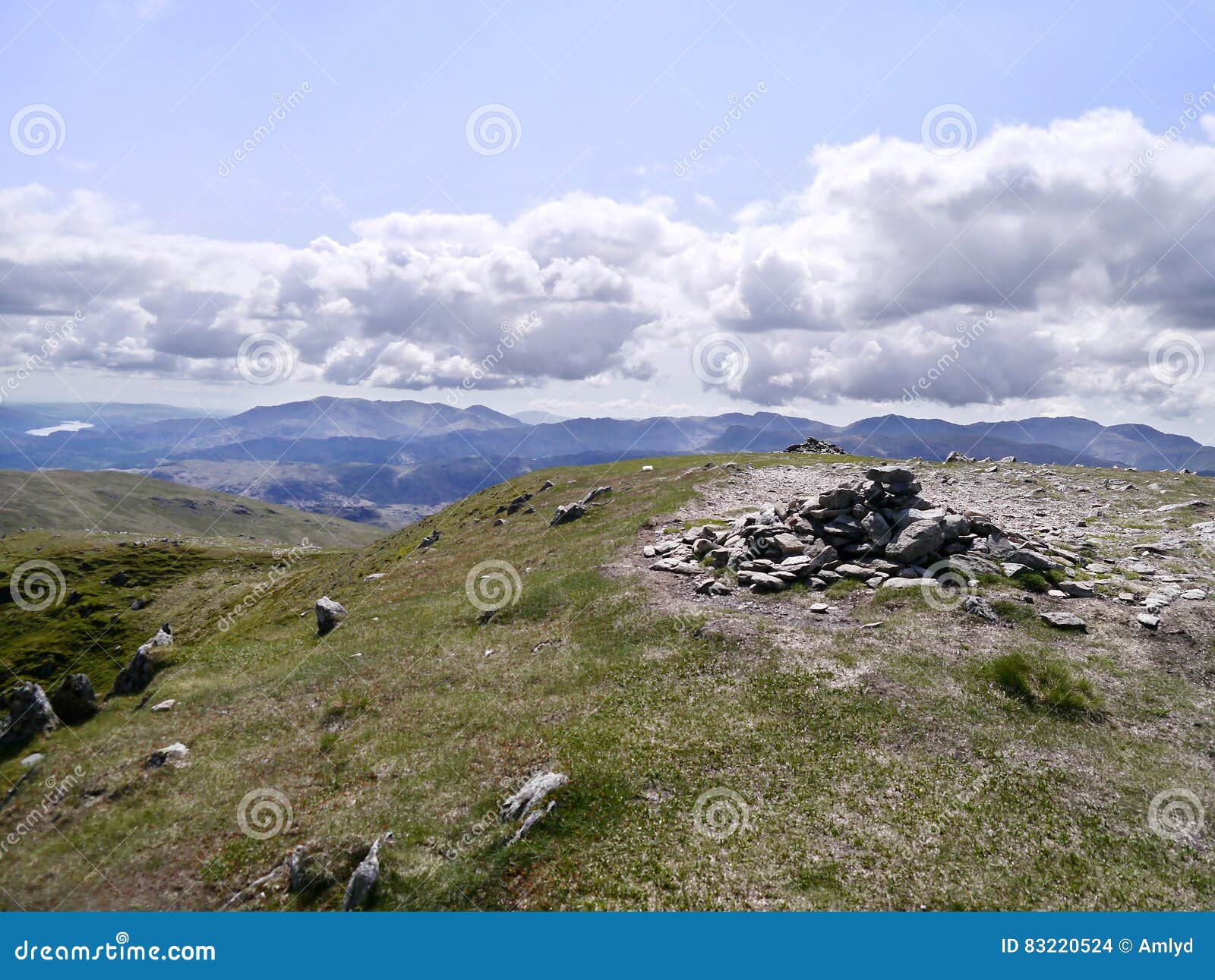 dollywagon pike summit, lake district