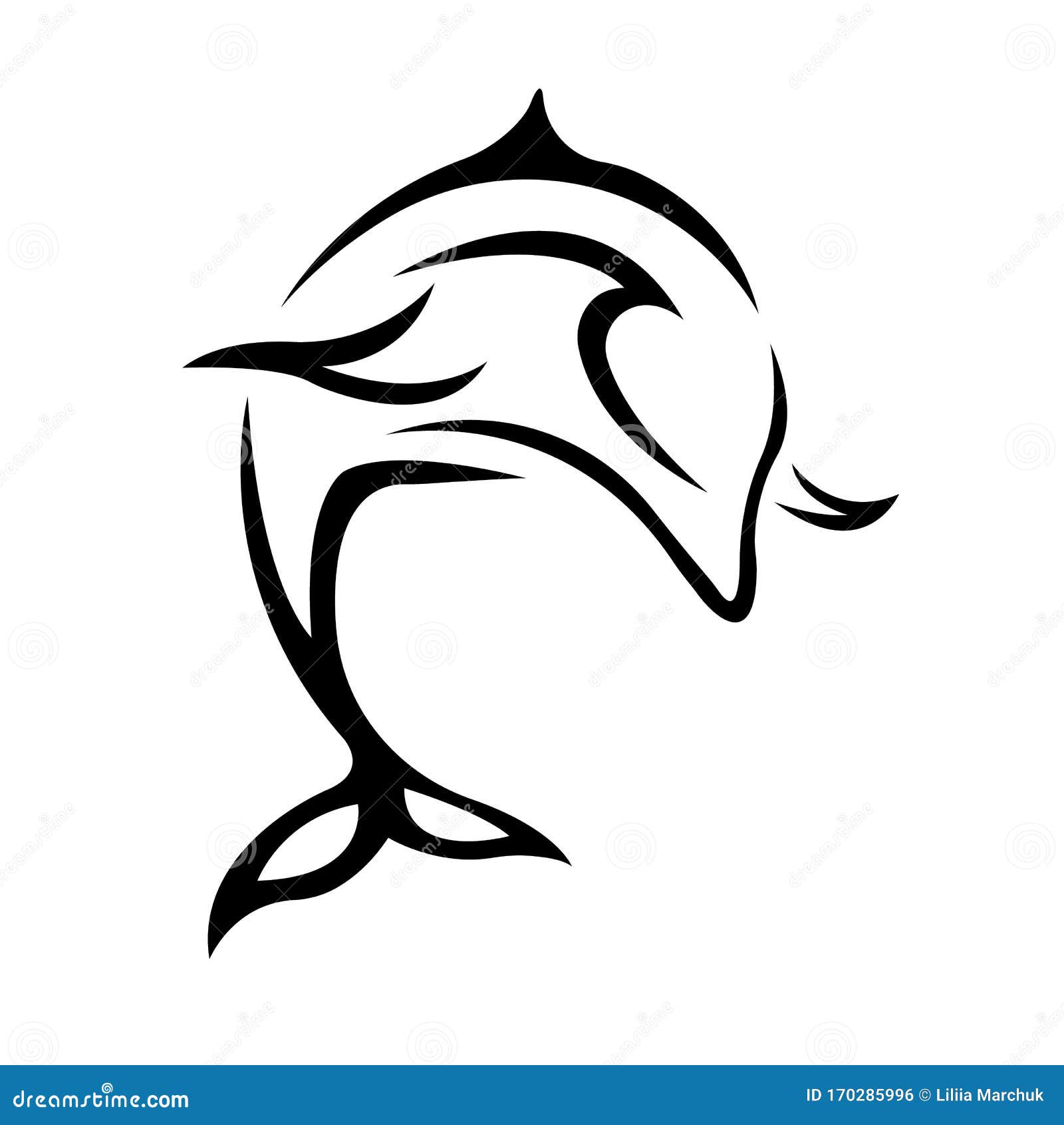 Amazon.com: Azeeda Large 'Jumping Dolphins' Temporary Tattoo (TO00028496) :  Everything Else